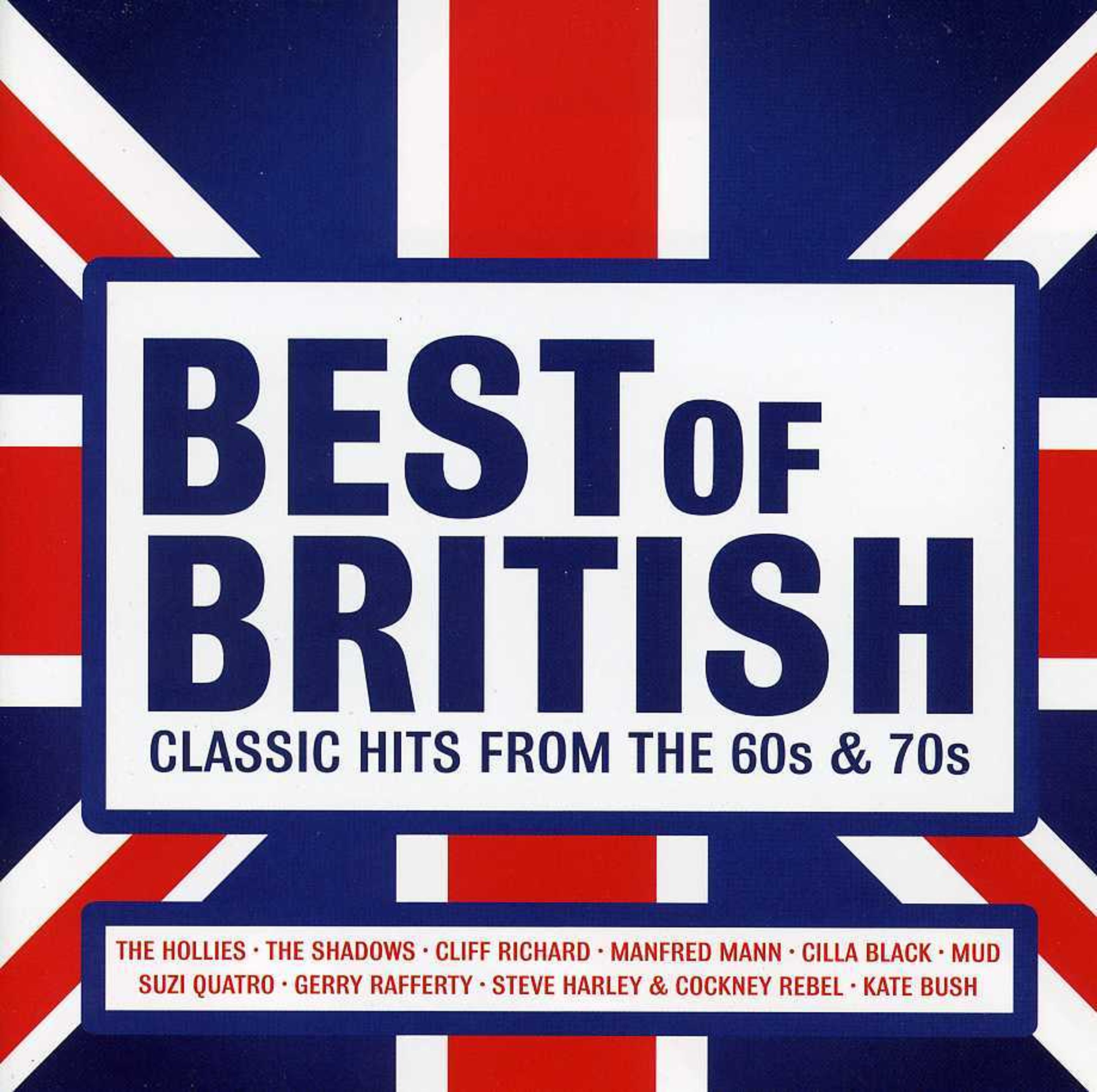 CD Various Artists - BEST OF BRITISH 60'S &...