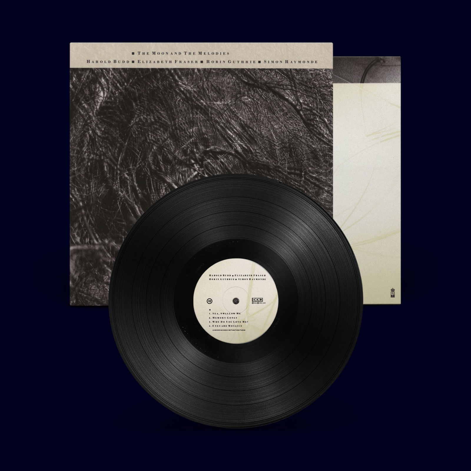 Vinyl Cocteau Twins & Harold Budd - THE MOON & THE MELODIES