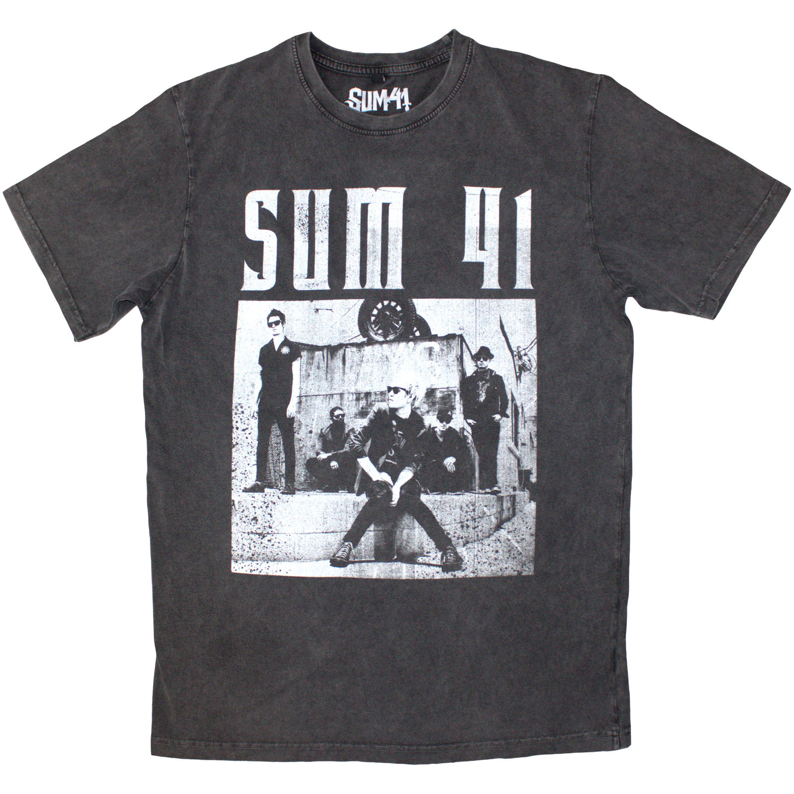 Tričko Sum 41 - Box Photo, Unisex,Šedá,XL
