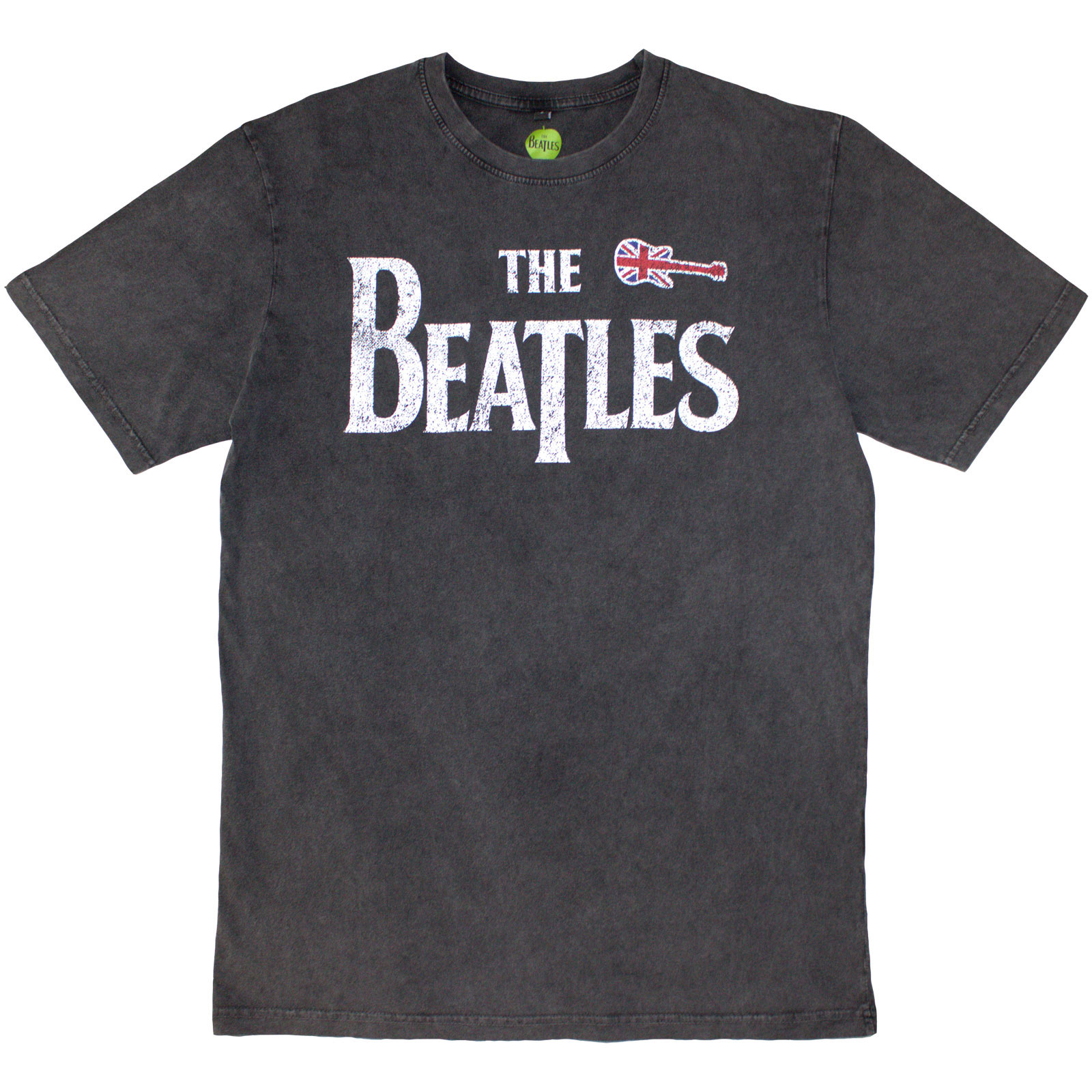 Tričko The Beatles - Guitar & Drop T, Unisex,Šedá,XXL