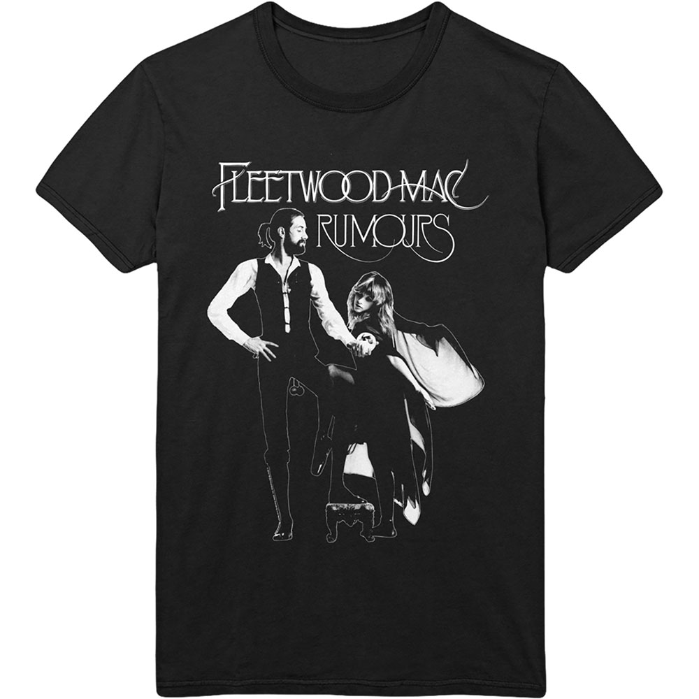 Tričko Fleetwood Mac - Rumours, Unisex,Čierna,XXL