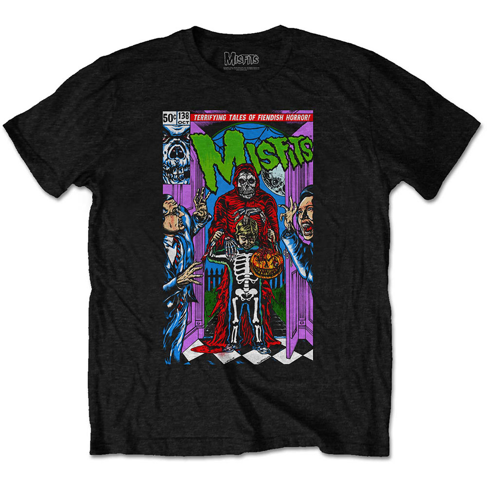 Tričko Misfits - Trick or Treat, Unisex,Čierna,XXL