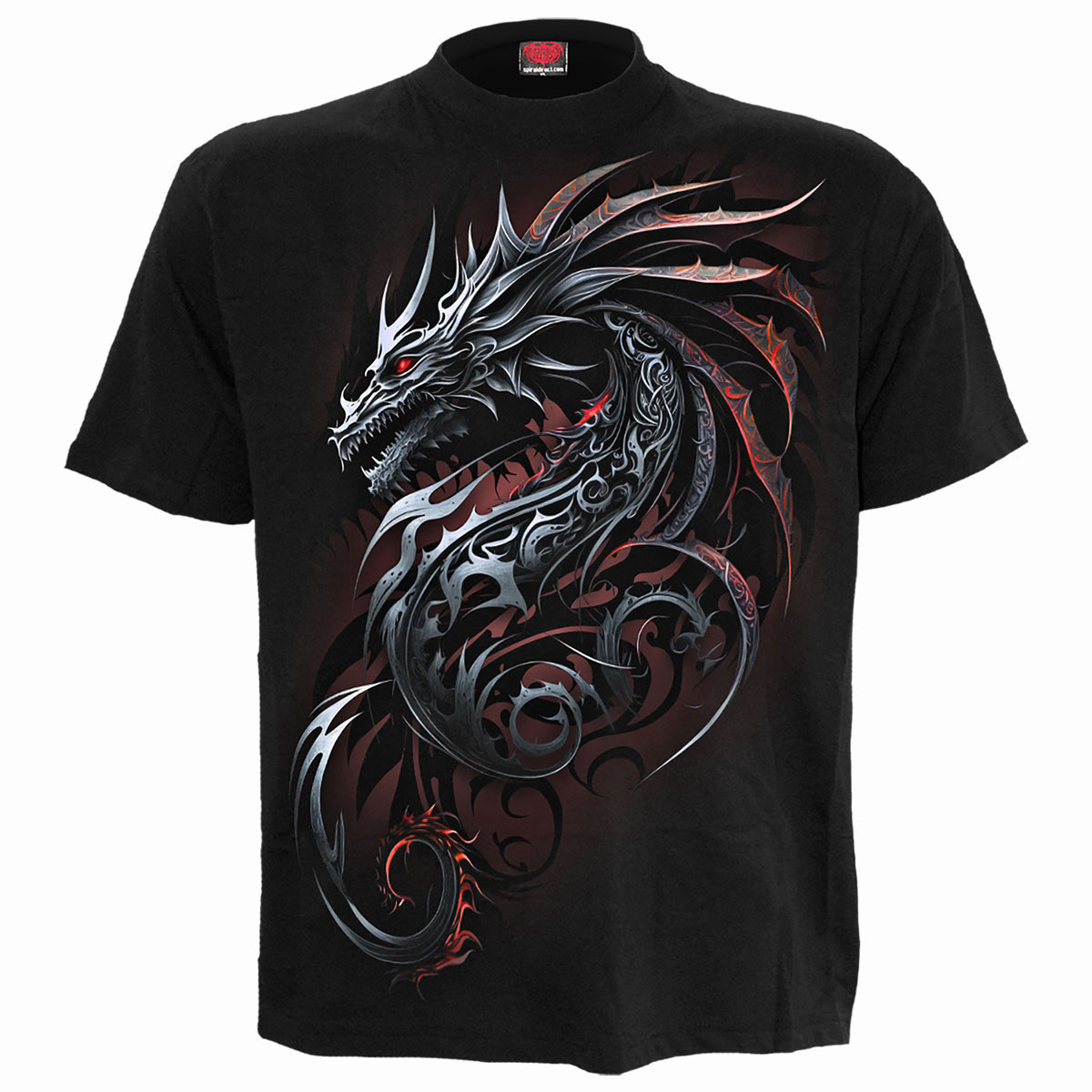 Tričko Spiral Stairs - Dragon Shards, Unisex,Čierna,S