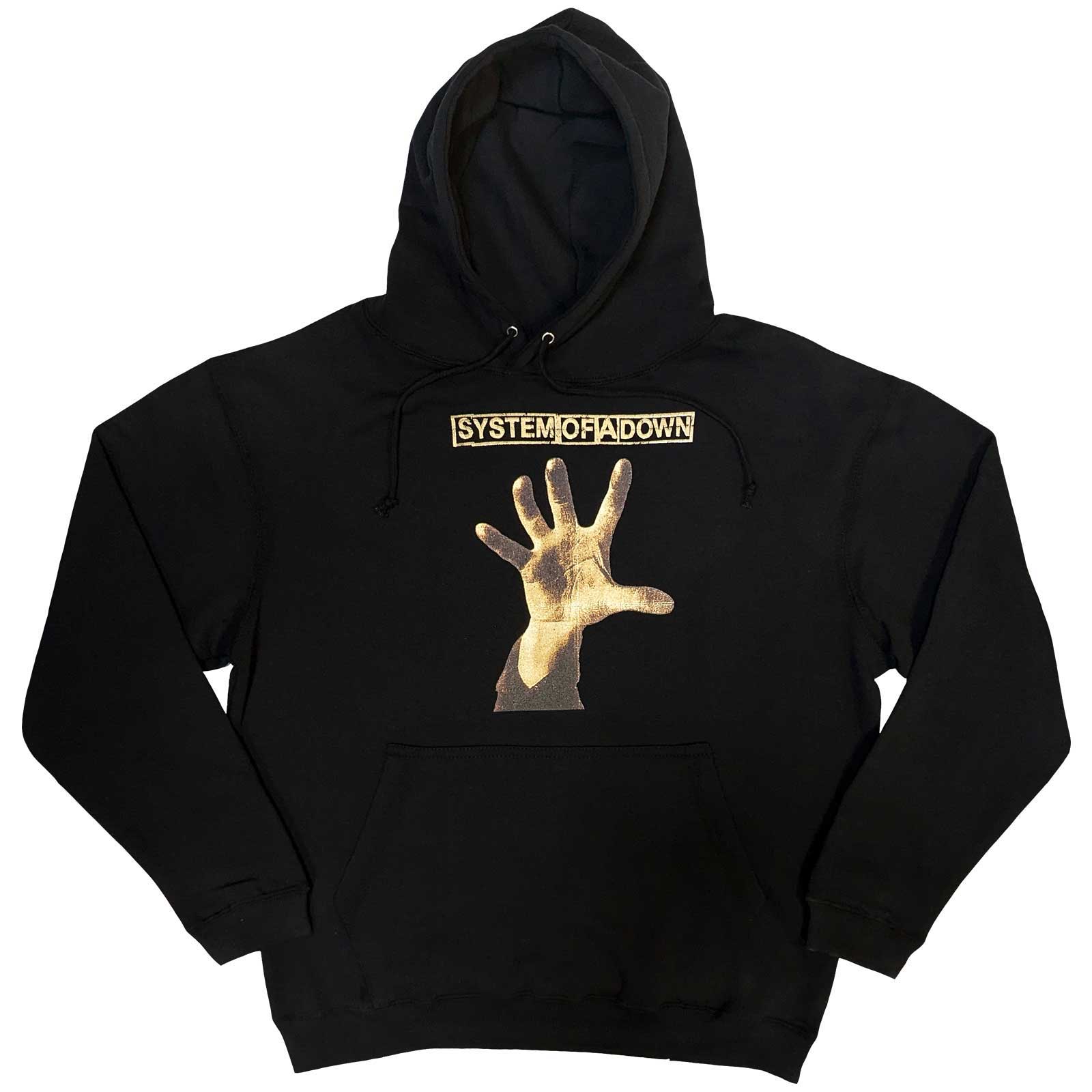 Mikina System of a Down - Hand, Unisex,Čierna,XL