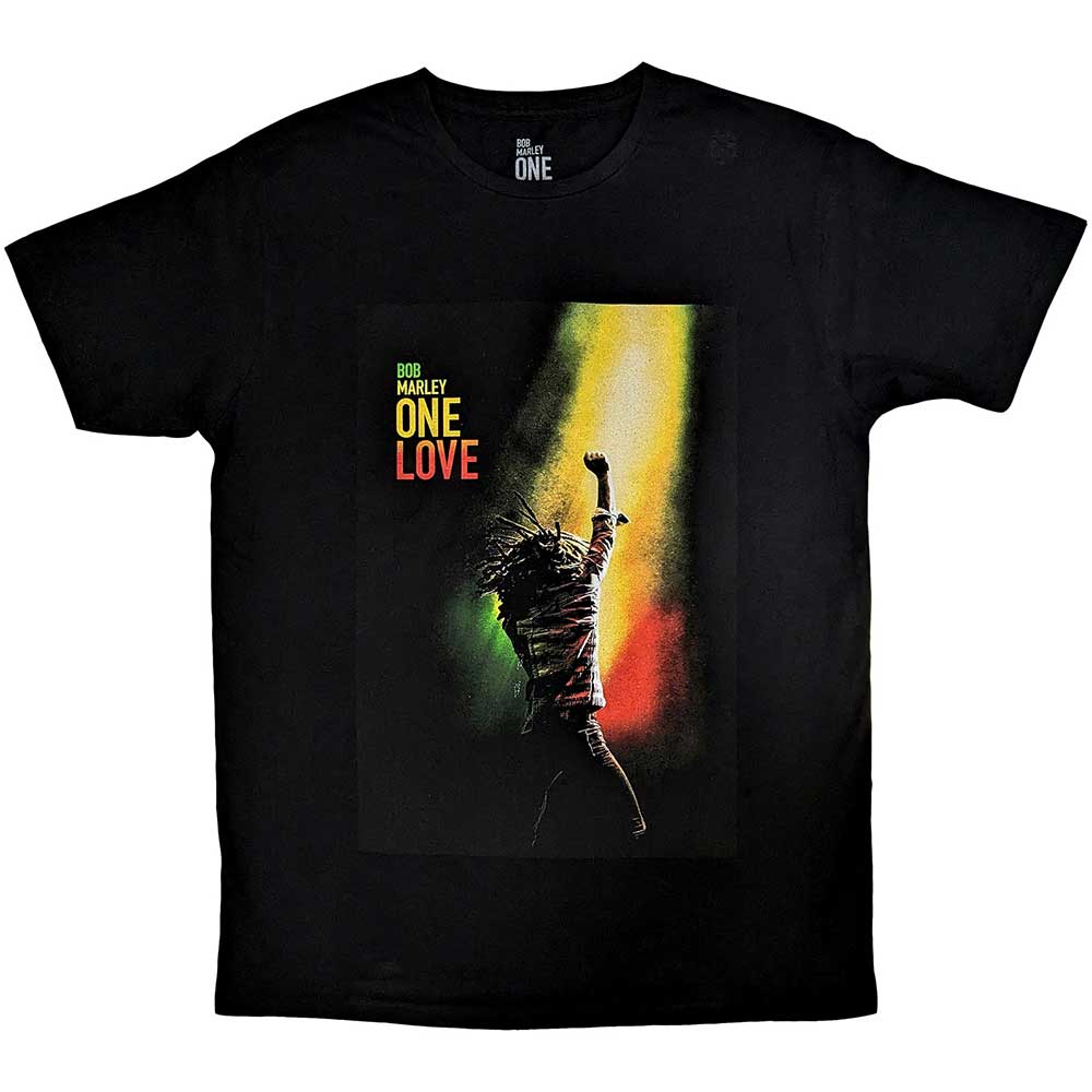 Tričko Bob Marley - One Love Movie Poster, Unisex,Čierna,XXL