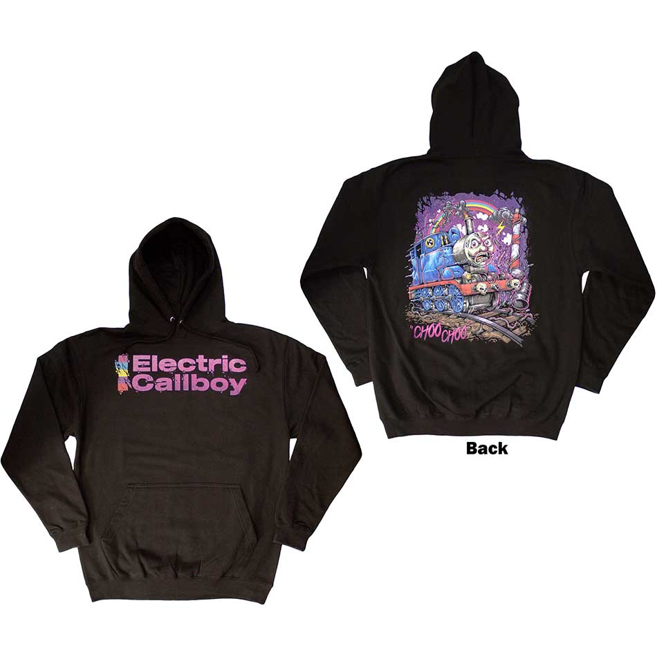 Mikina Electric Callboy - Choo Choo, Unisex,Čierna,XXL
