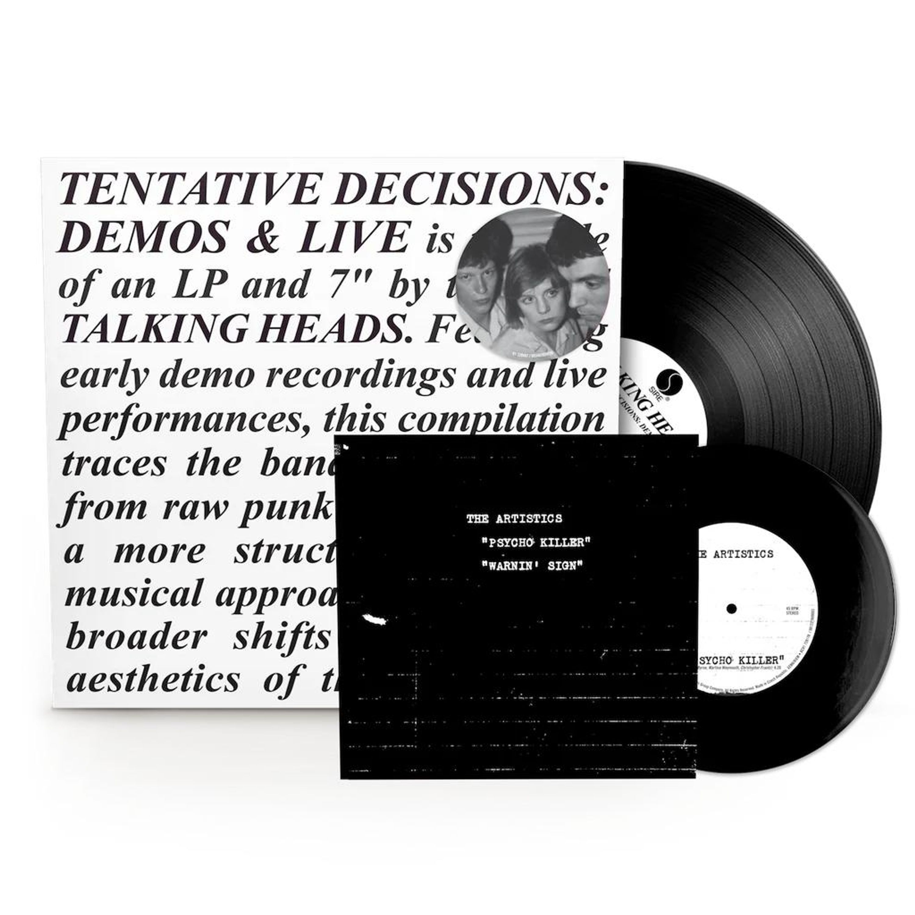 Vinyl Talking Heads - TENTATIVE DECISIONS: DEMOS & LIVE (LIMITED)