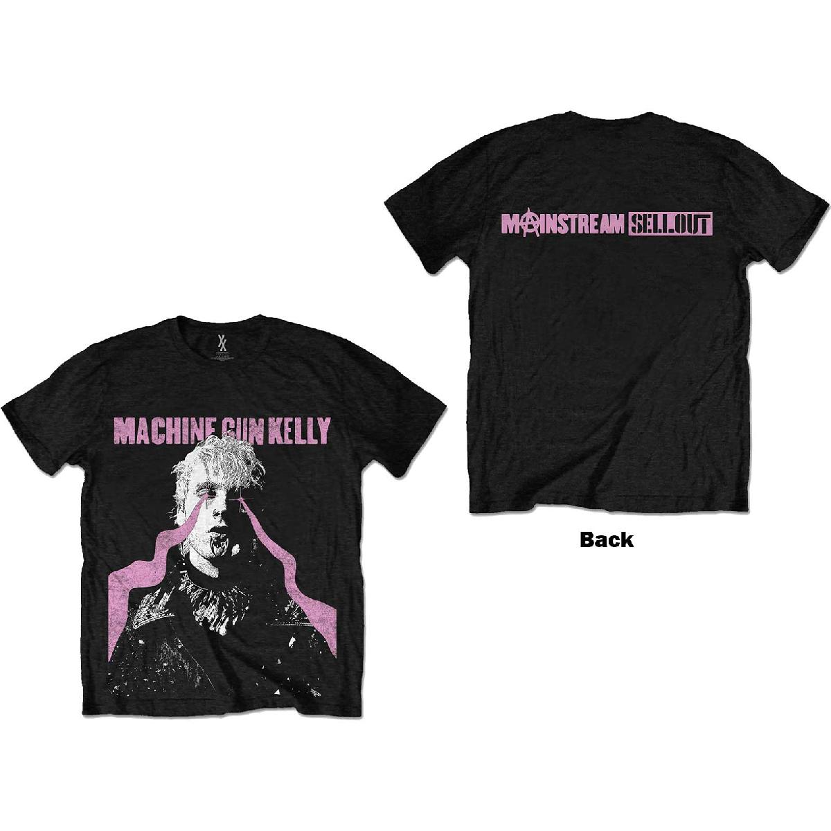 Tričko Machine Gun Kelly - Laser Eye, Unisex,Čierna,XXL