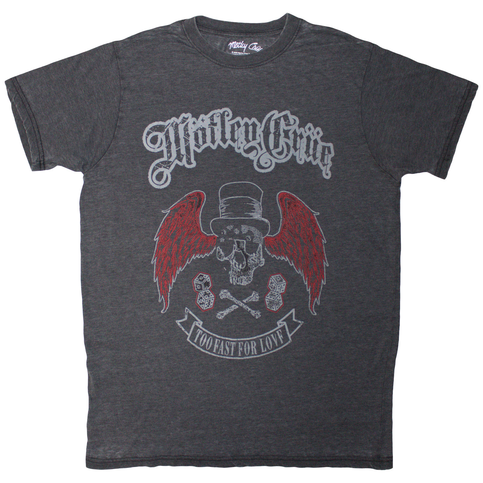 Tričko Motley Crue - Skull Wings, Unisex,Čierna,XXL