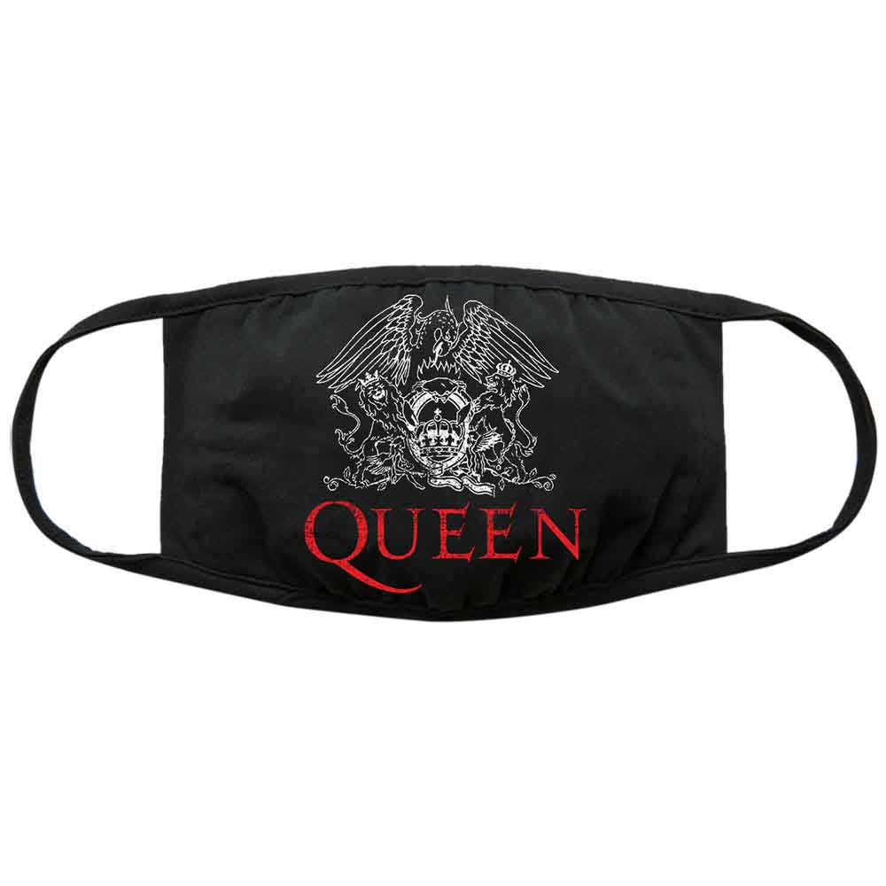 Rúško Queen - Logo, Čierna,Univerzálna