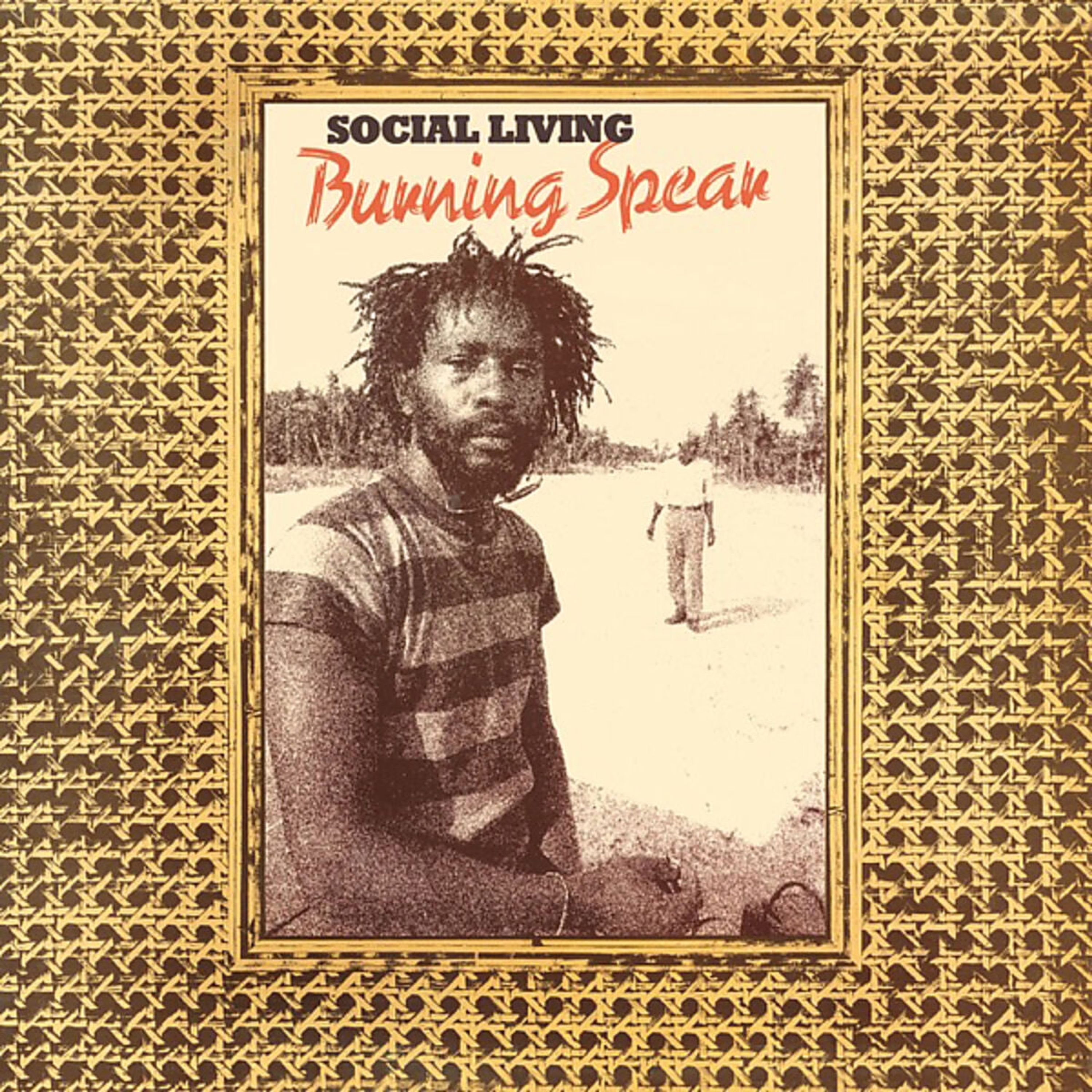 Vinyl Burning Spear - SOCIAL LIVING / LIVING DUB
