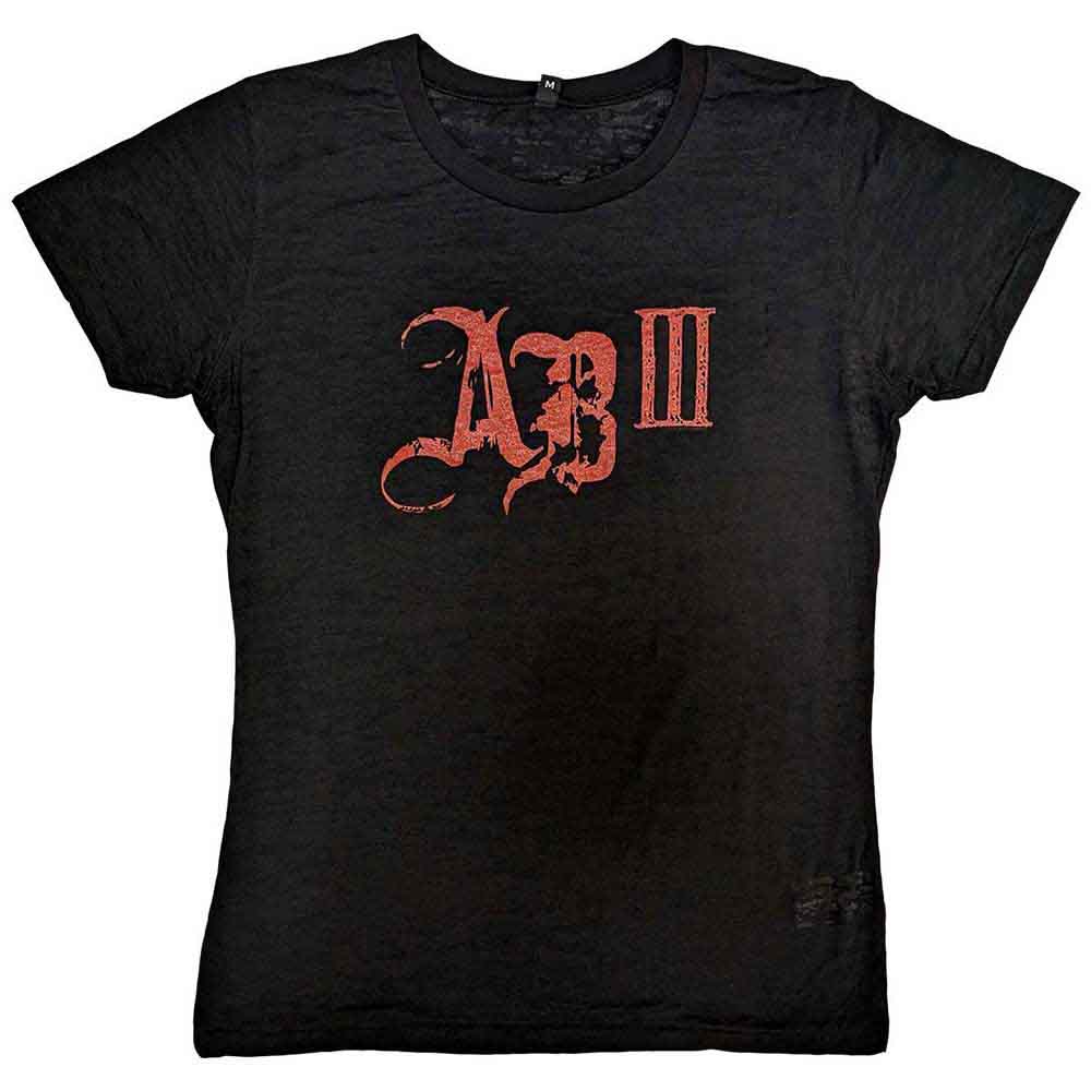 Tričko Alter Bridge - AB III Red Logo, Žena,Čierna,L