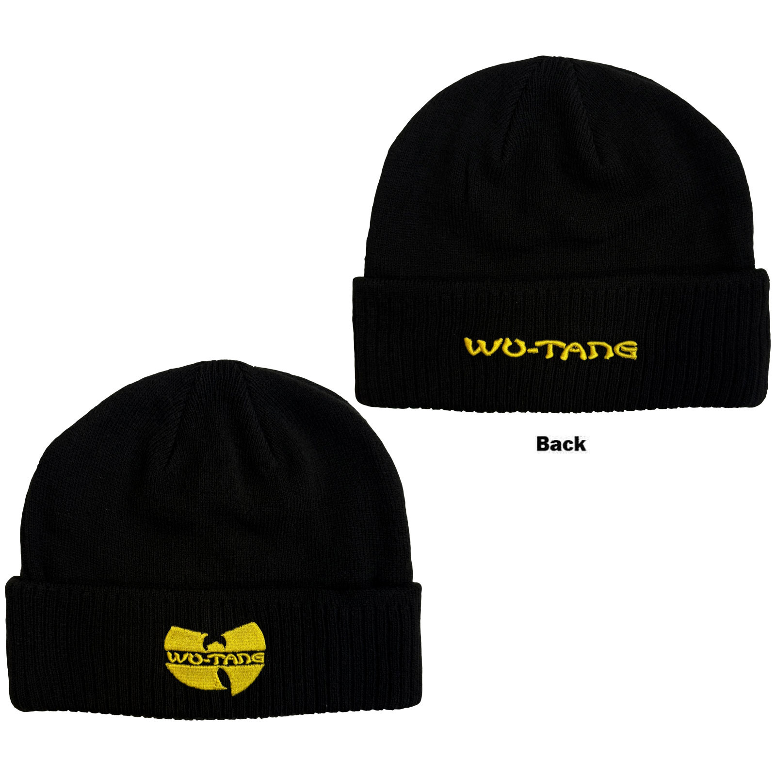 Čapica Wu-Tang Clan - Logo, Unisex,Čierna,Univerzálna