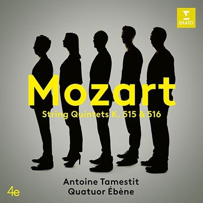 CD Quatuor Ébène and Antoine Tamestit - MOZART: STRING QUINTETS K.515 & K.516