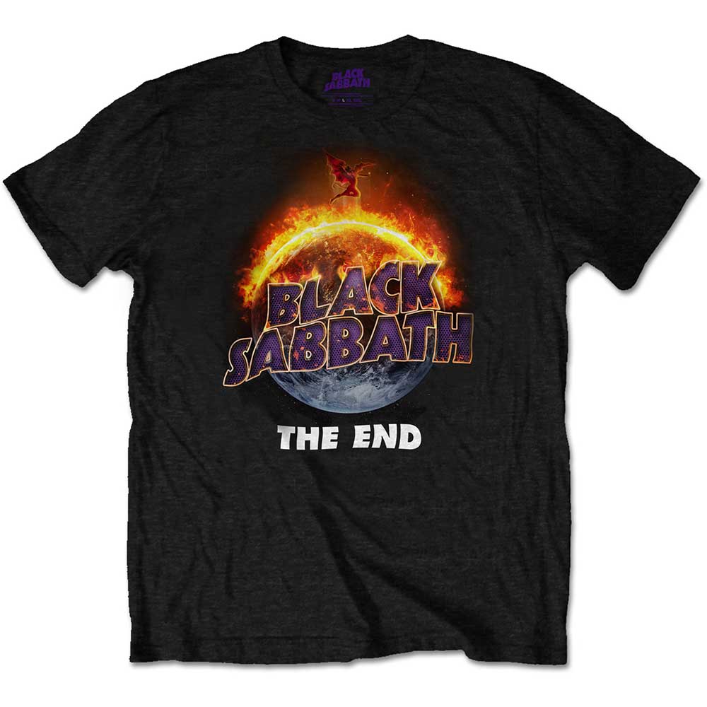 Tričko Black Sabbath - The End, Unisex,Čierna,XXL