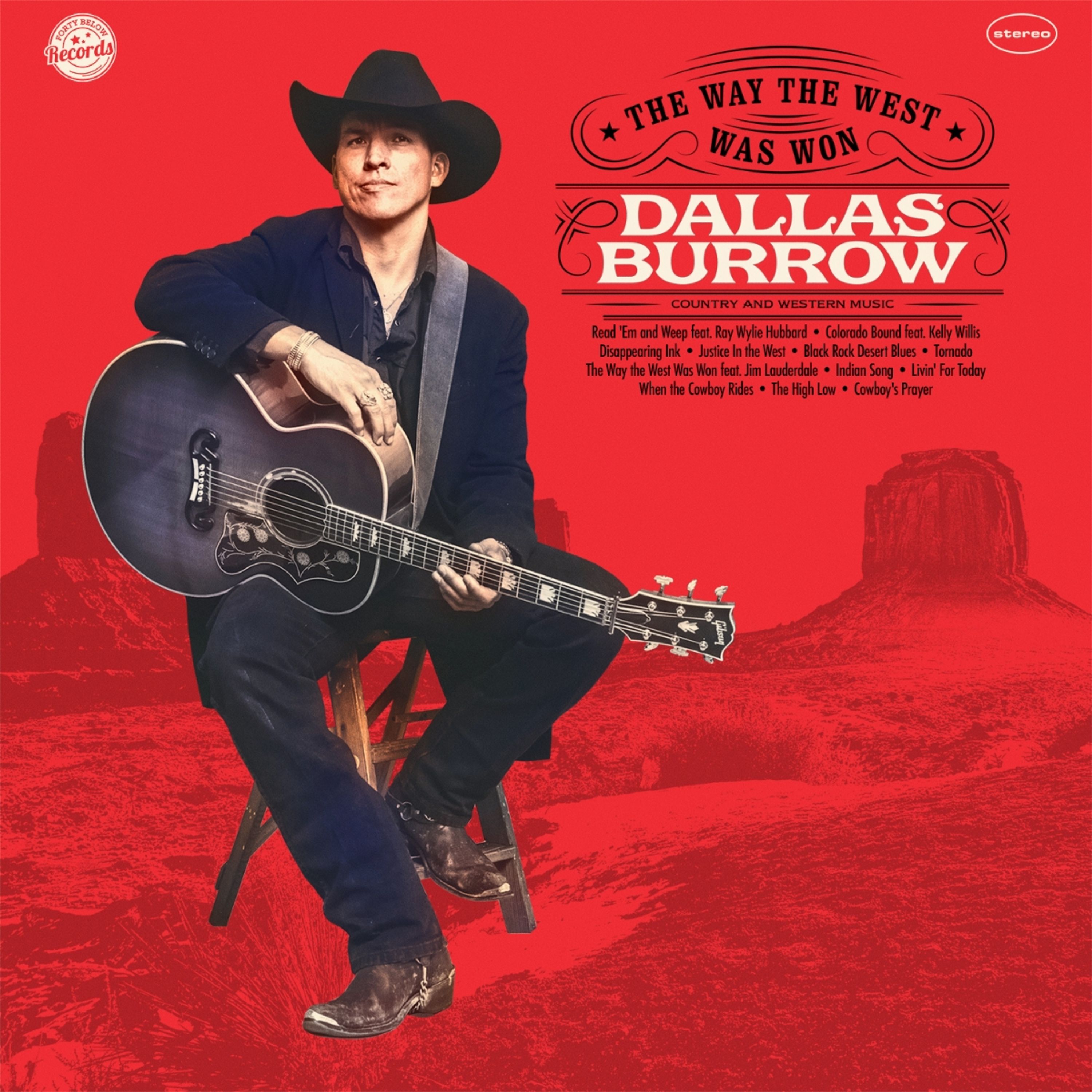 Vinyl Dallas Burrow - THE WAY THE WEST WAS WON