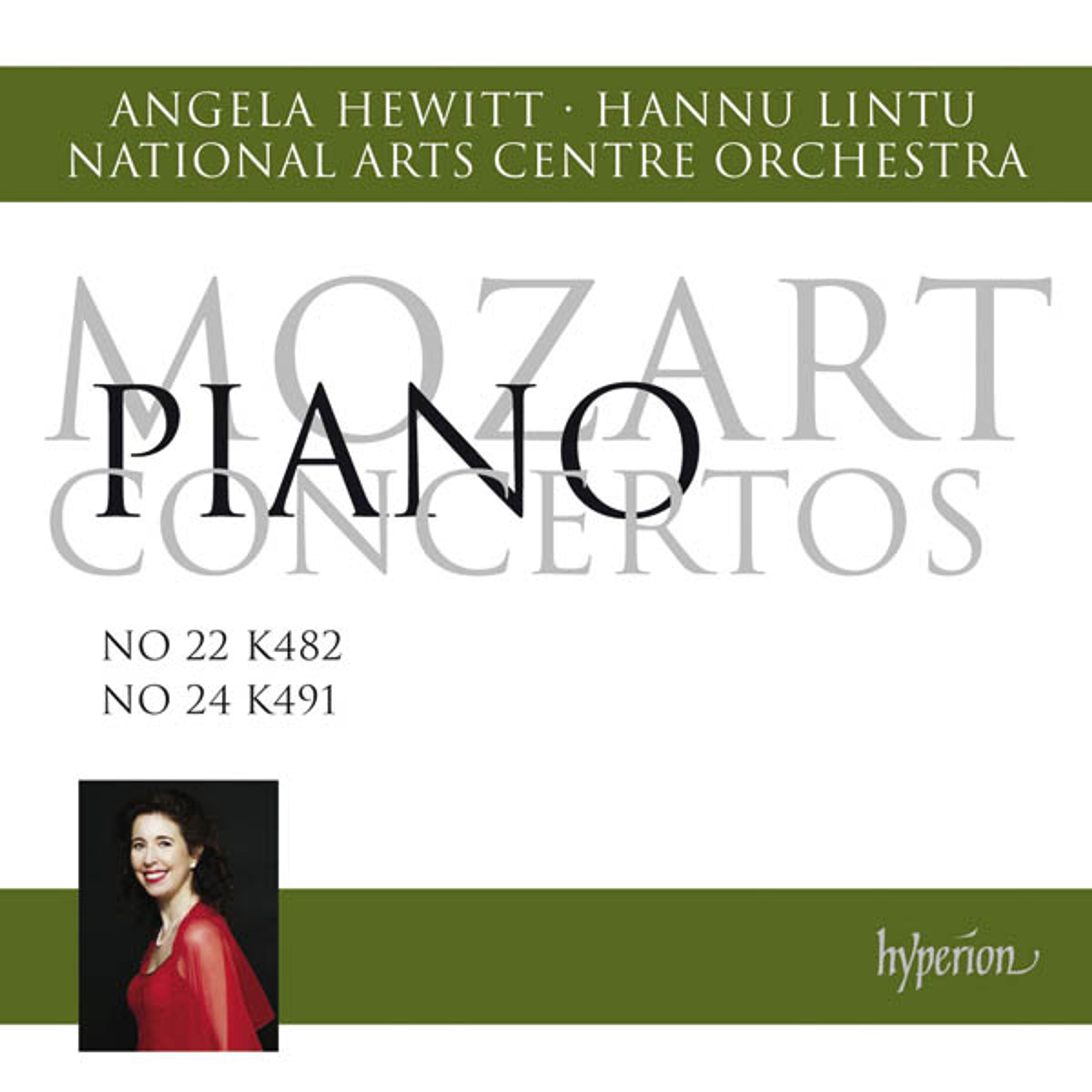 CD Angela Hewitt - MOZART: PIANO CONCERTOS NOS 22 & 24