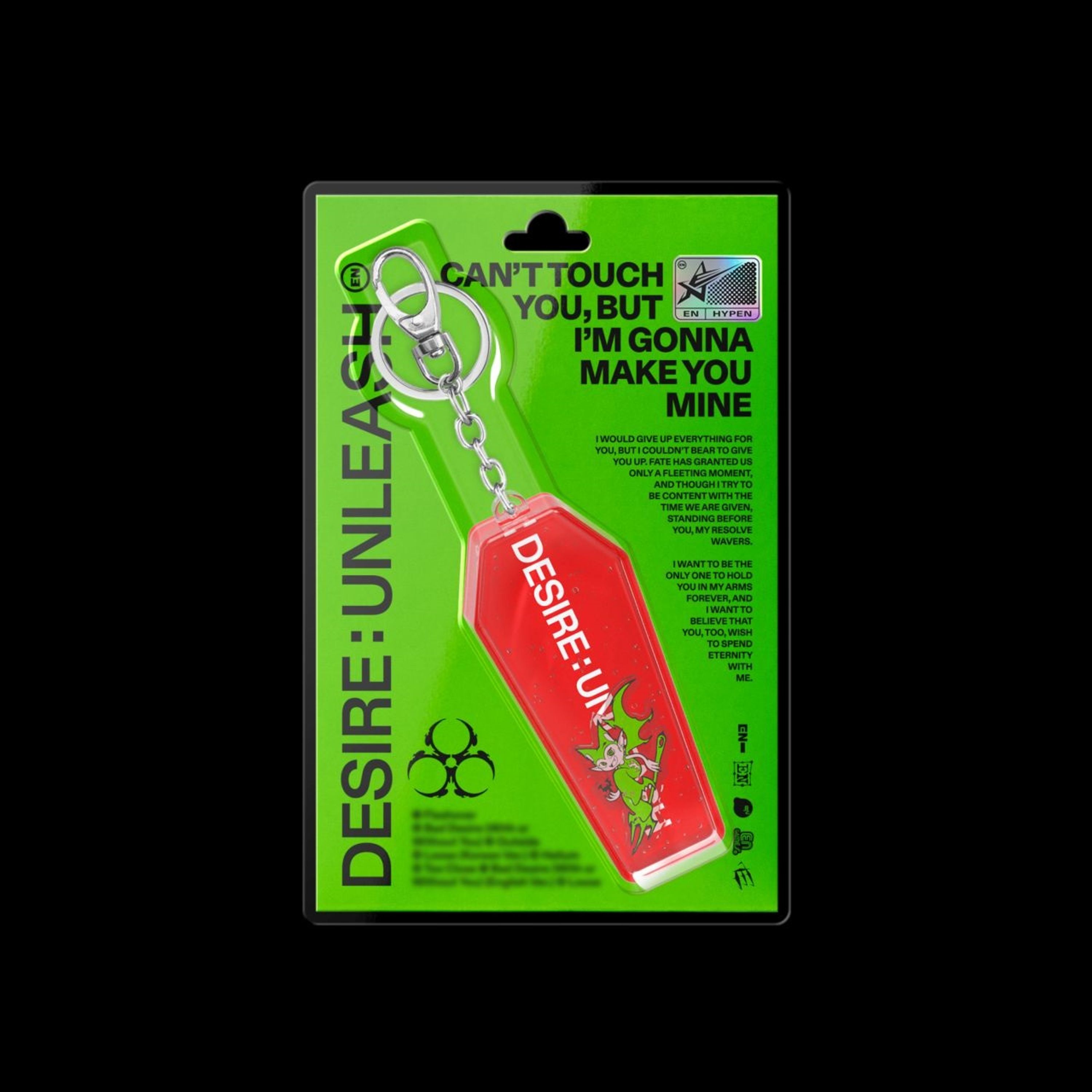 CD Enhypen - DESIRE:UNLEASH/KEYRING VER