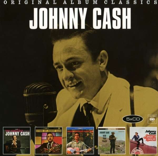CD Johnny Cash - Original Album Classics (Box Set) (Sony Music)