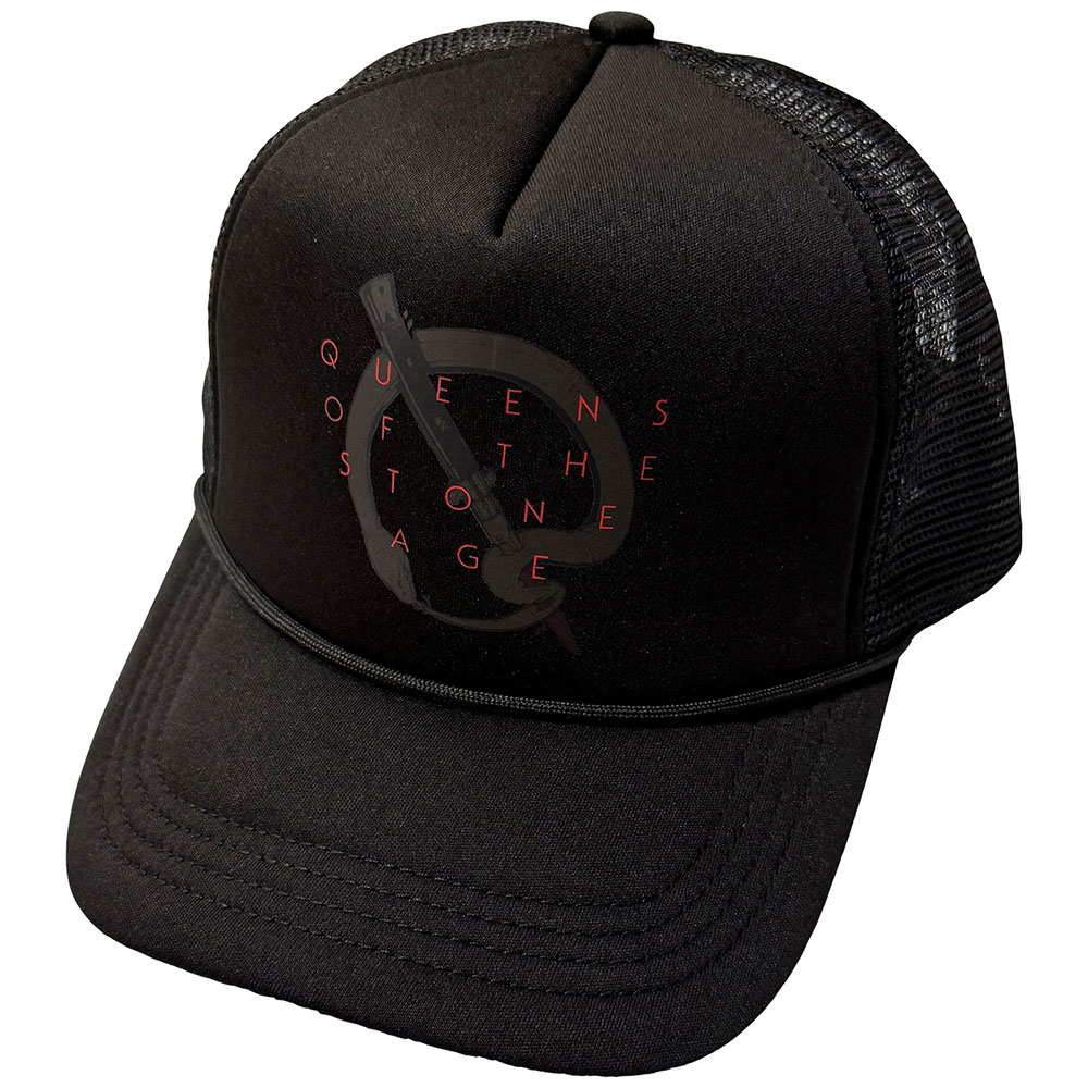 Šiltovka Queens of the Stone Age - Q Emblem, Unisex,Čierna,Univerzálna