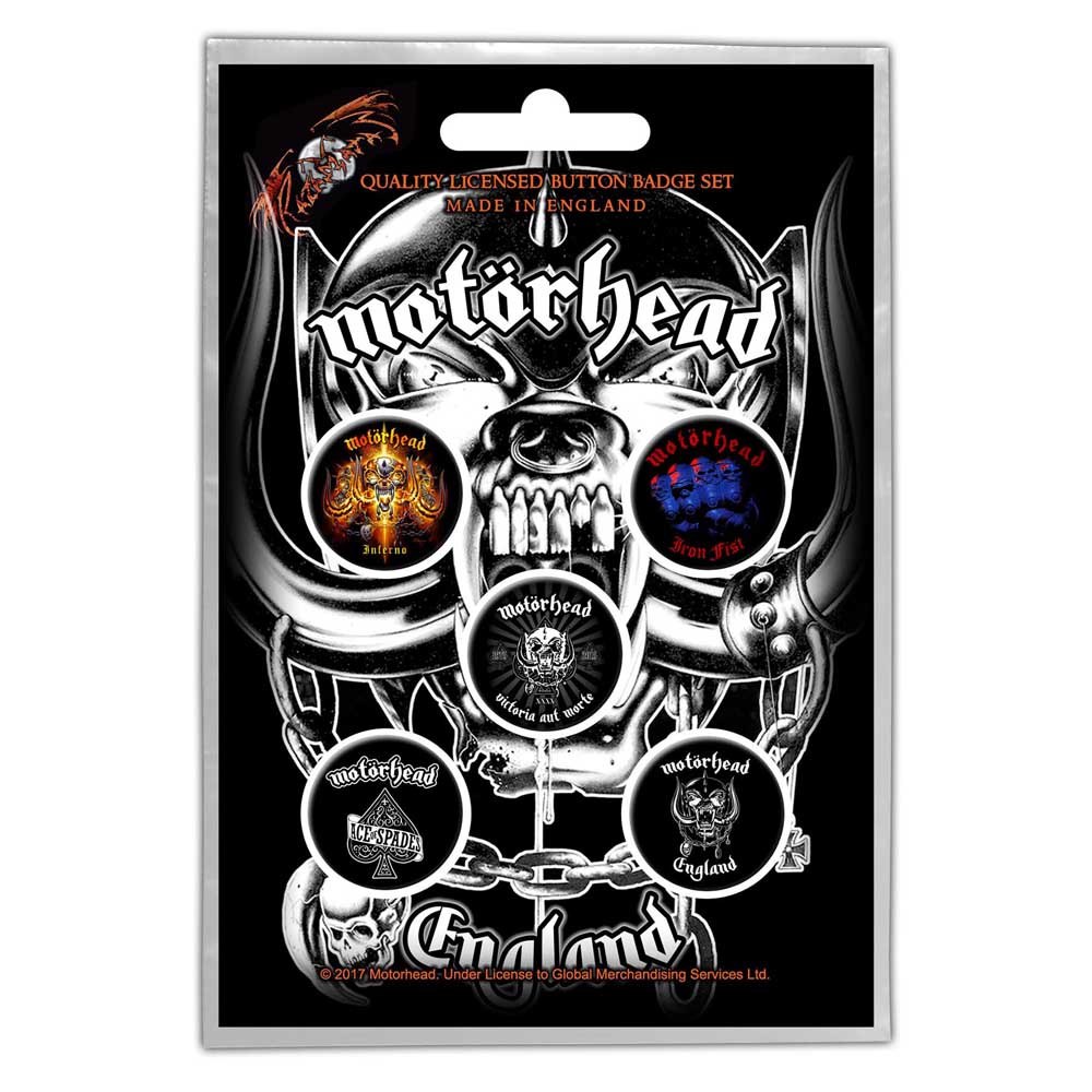 Odznak Motörhead - England