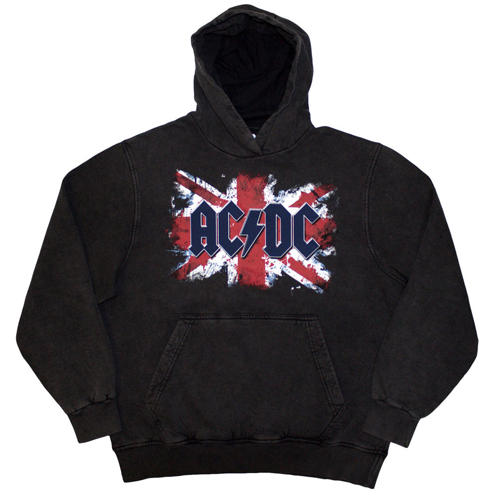 Mikina AC/DC - Flag, Unisex,Šedá,XXL