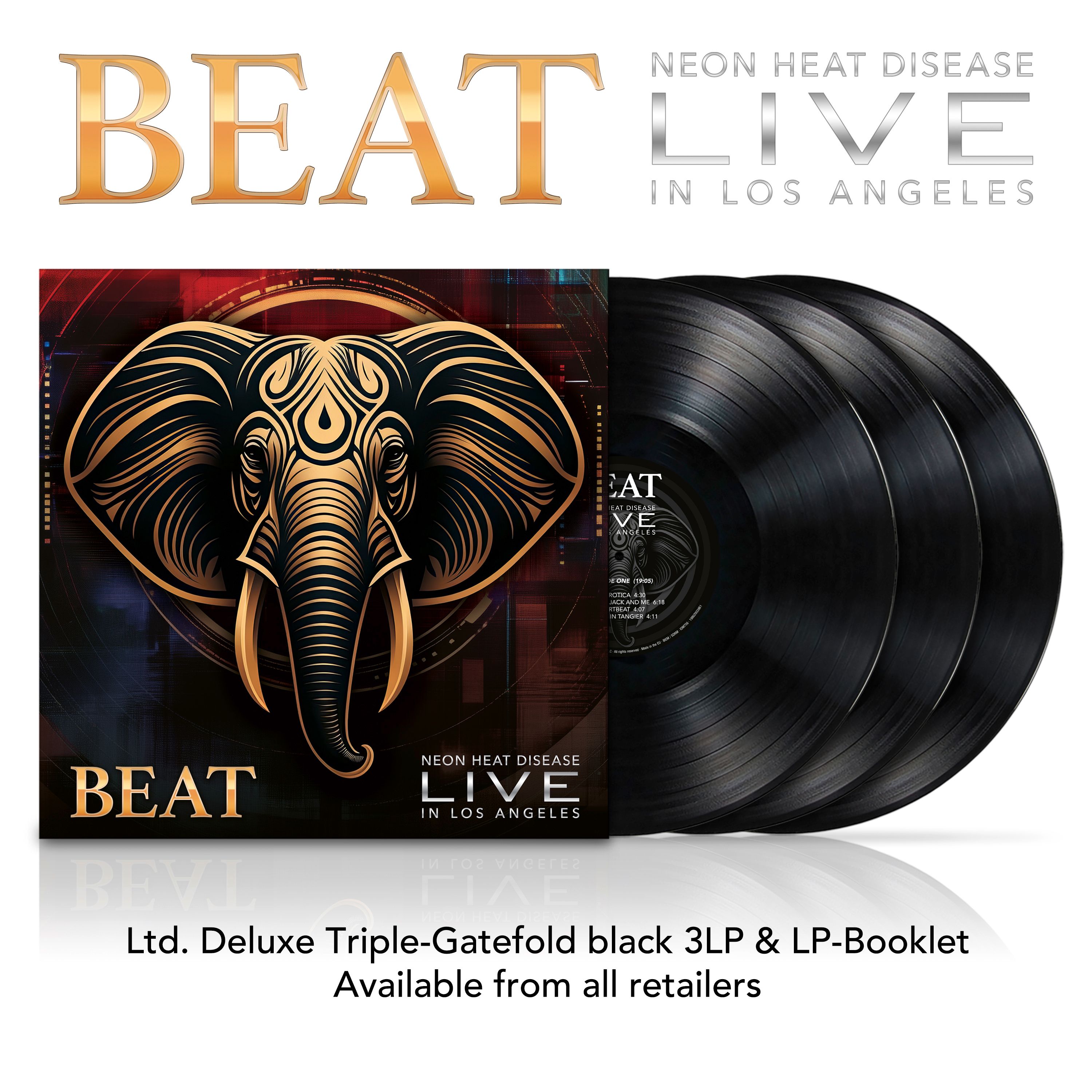 Vinyl The Beat - Live