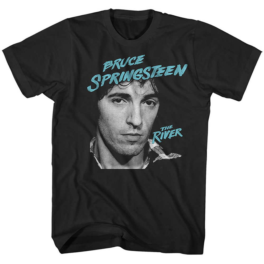Tričko Bruce Springsteen - River 2016, Unisex,Čierna,XXL