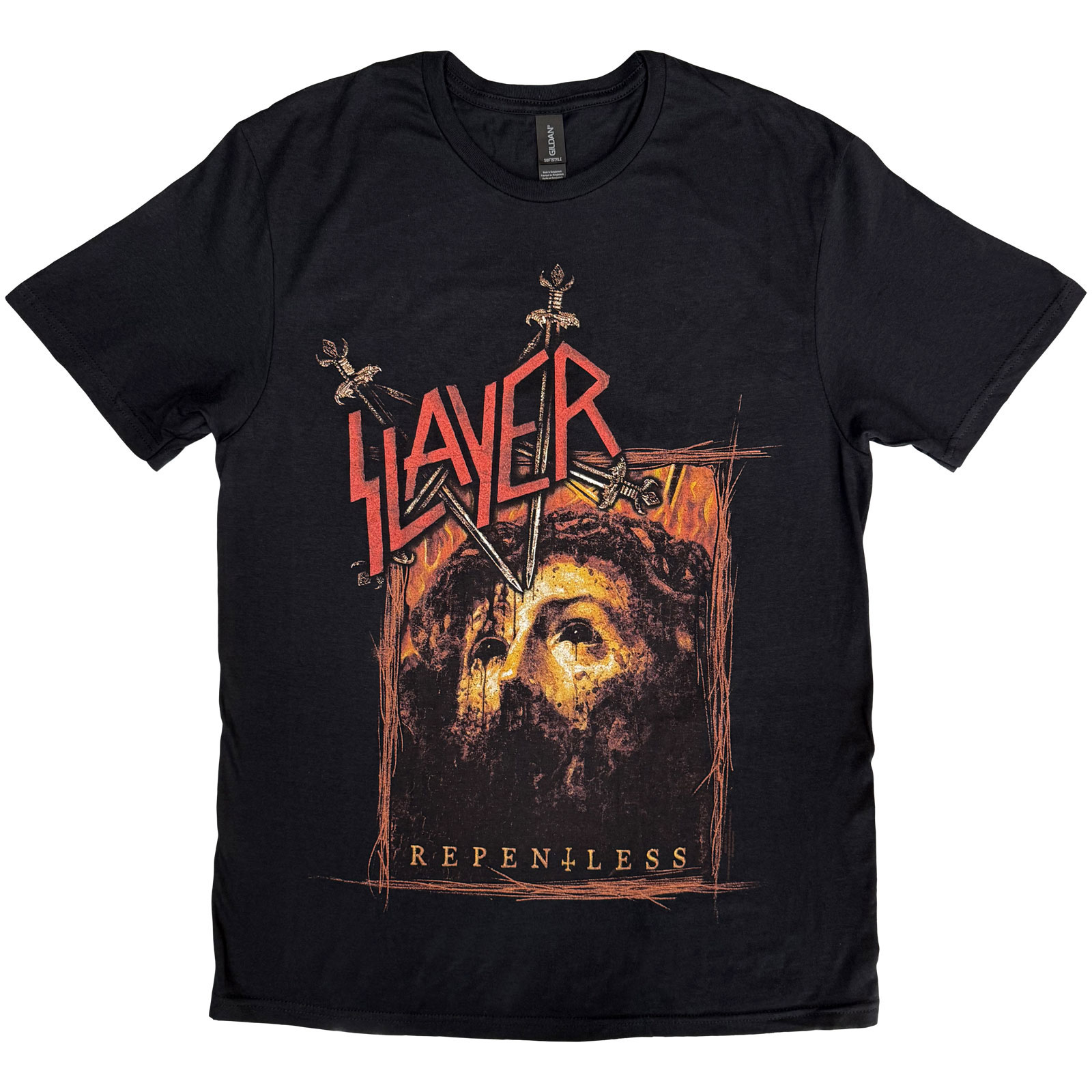 Tričko Slayer - Repentless Rectangle, Unisex,Čierna,L