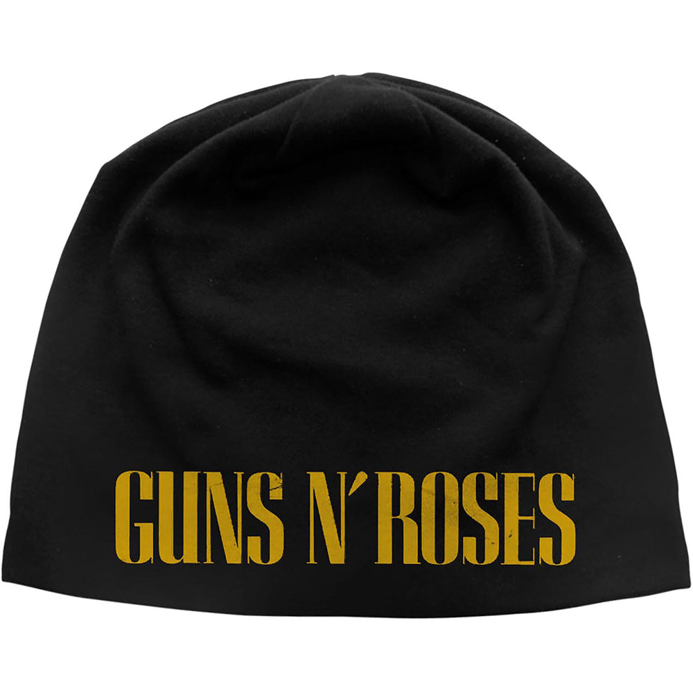 Čapica Guns N’ Roses - Logo, Unisex,Čierna,Univerzálna