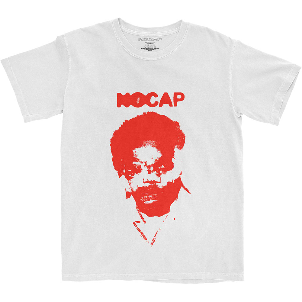 Tričko NoCap - Face Mash, Unisex,Biela,XXL