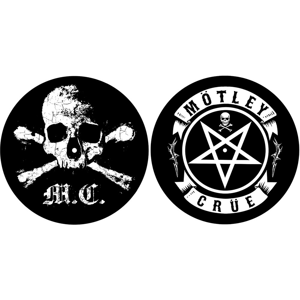 Podložka pod vinyl Motley Crue - Skull/Pentagram