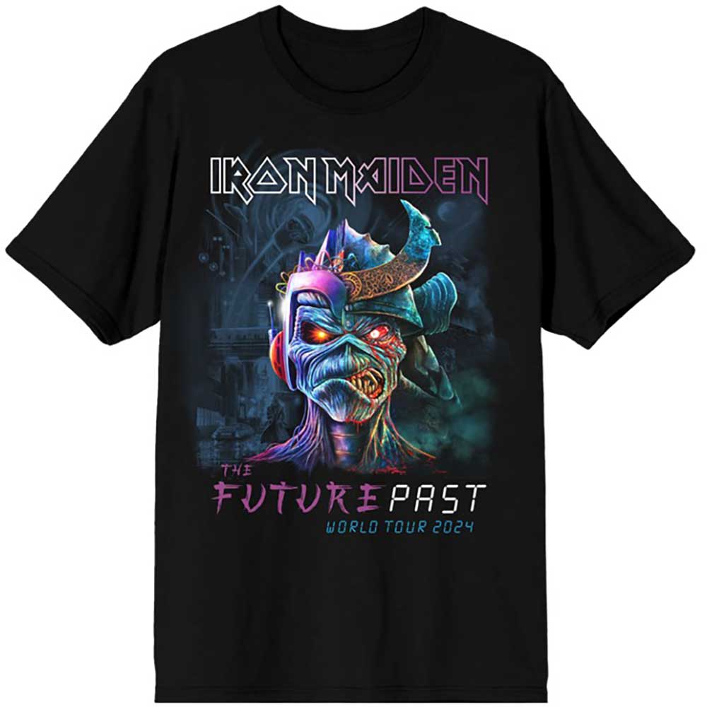 Tričko Iron Maiden - The Future Past World Tour '24, Unisex,Čierna,XL