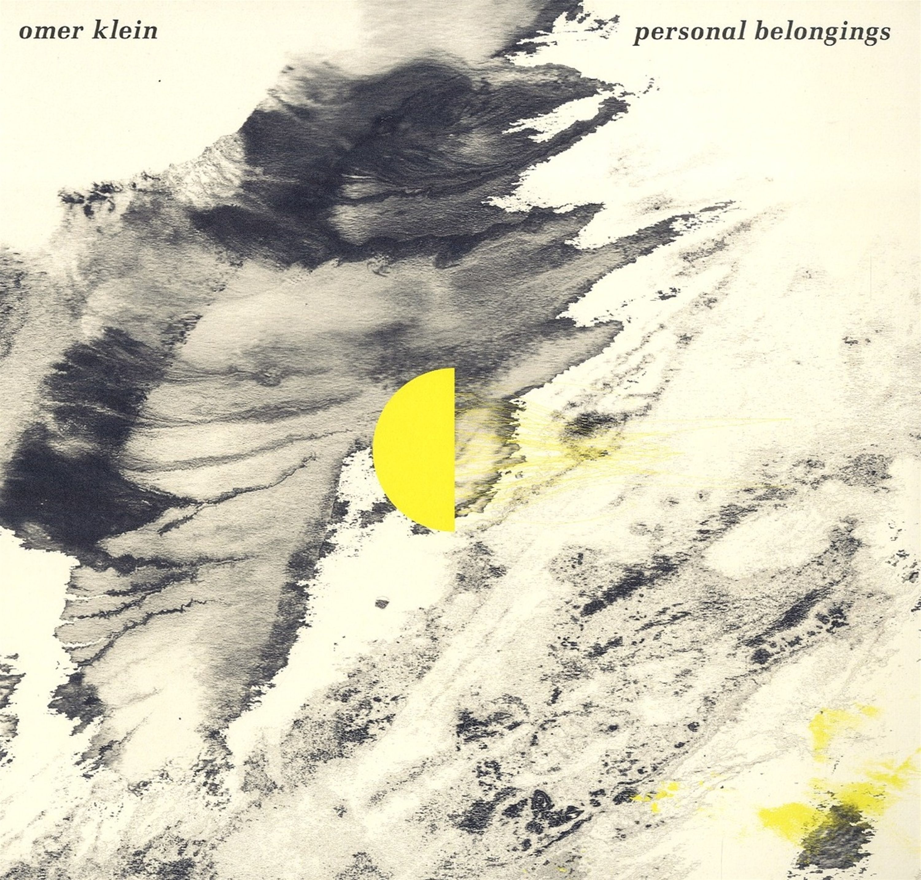 Vinyl Omer Klein - PERSONAL BELONGINGS