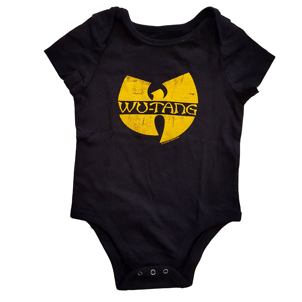 Body Wu-Tang Clan - Logo, Dieťa,Čierna,18 - 24 mes.