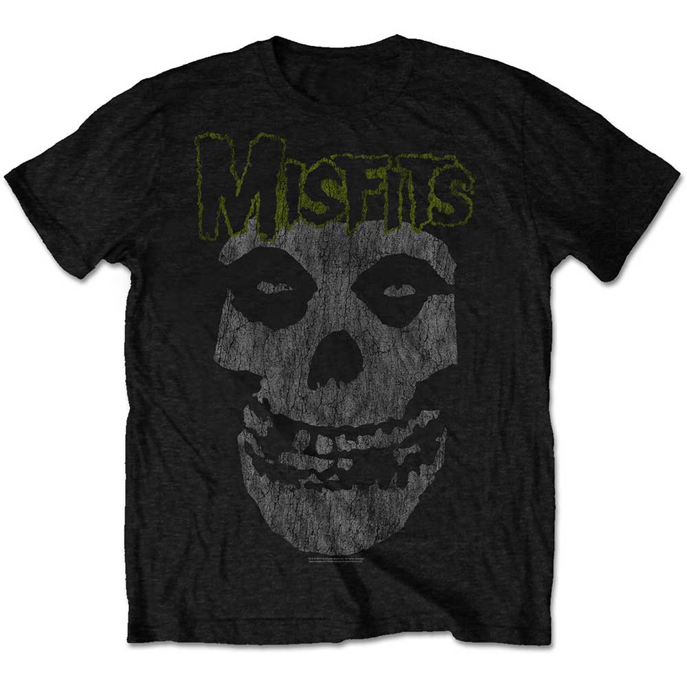 Tričko Misfits - Classic Vintage, Unisex,Čierna,XL