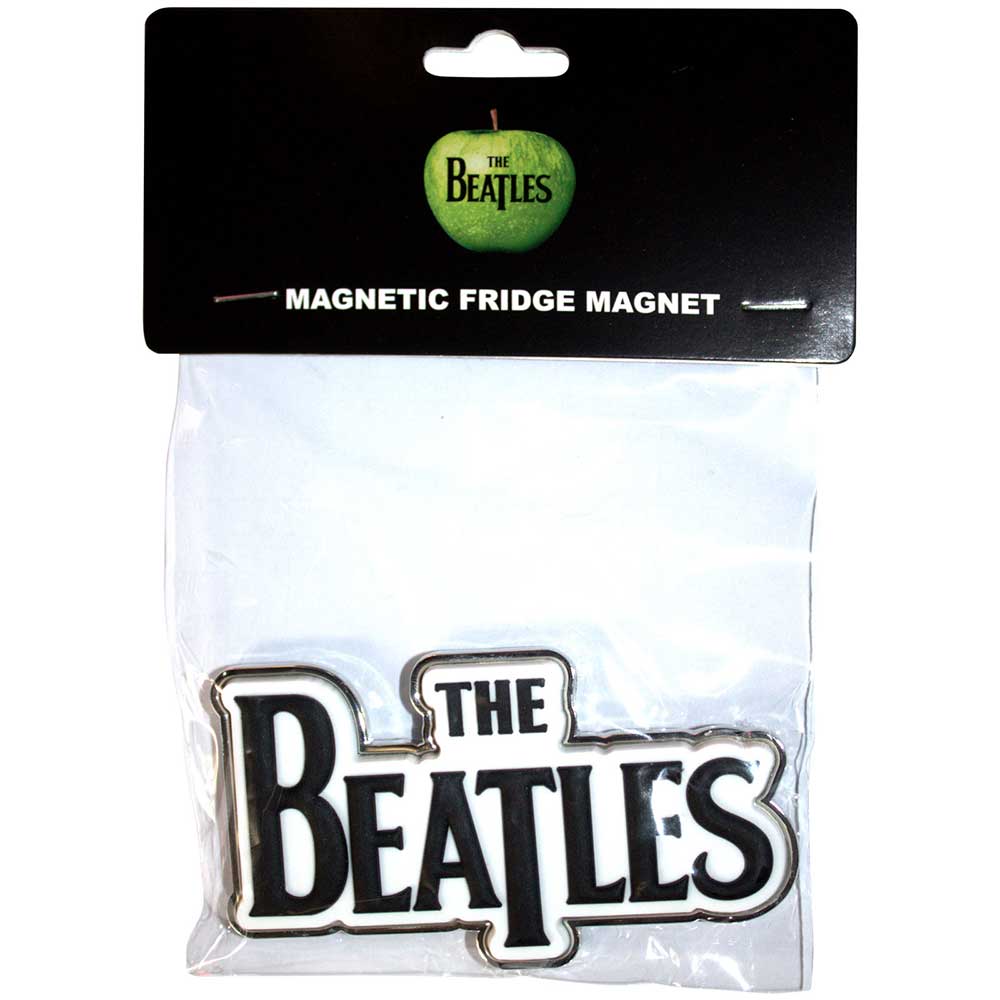 Magnetka The Beatles - Black Drop T Logo