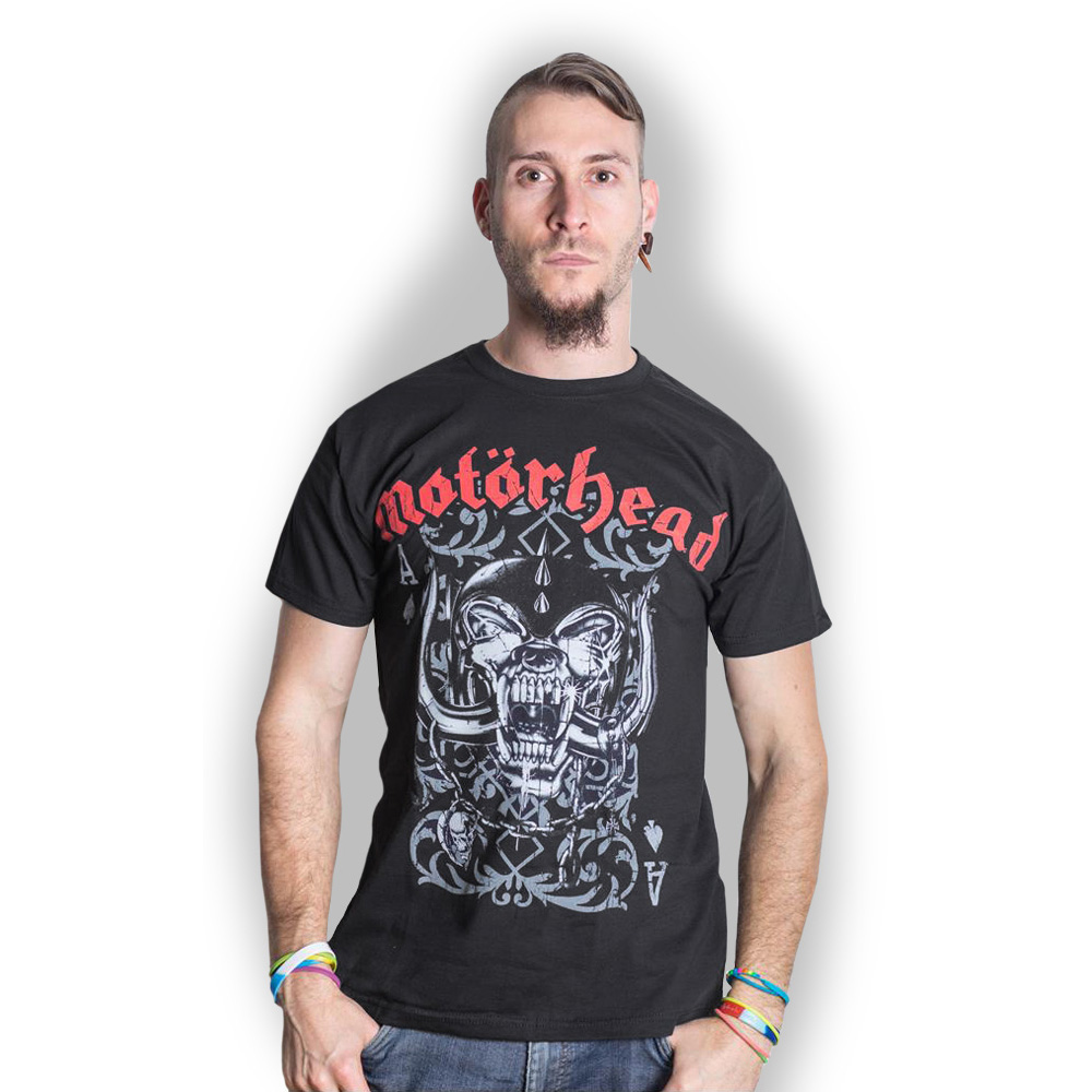 Tričko Motörhead - Playing Card, Unisex,Čierna,XXL