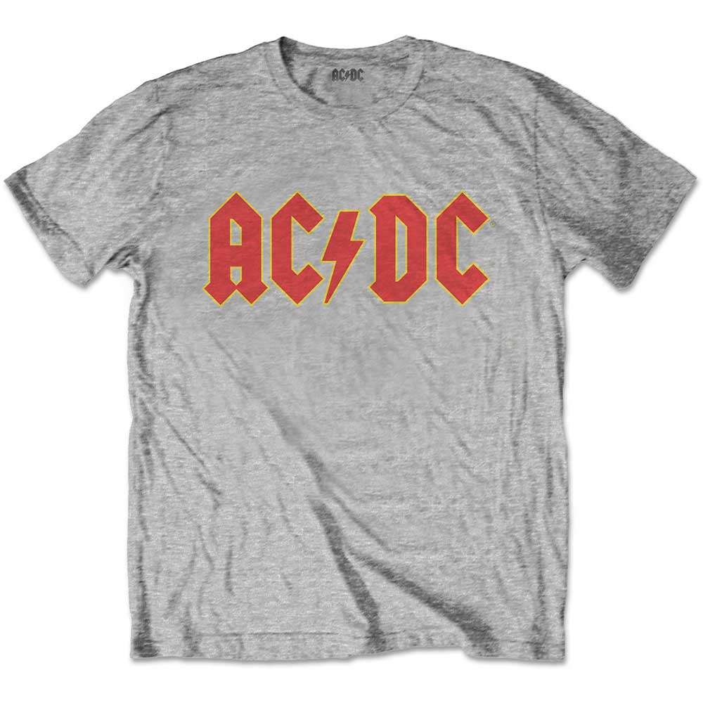 Tričko AC/DC - Logo, Dieťa,Šedá,9 – 10 rokov