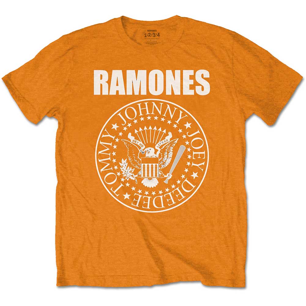 Tričko Ramones - Presidential Seal, Dieťa,Oranžová,12 – 14 rokov