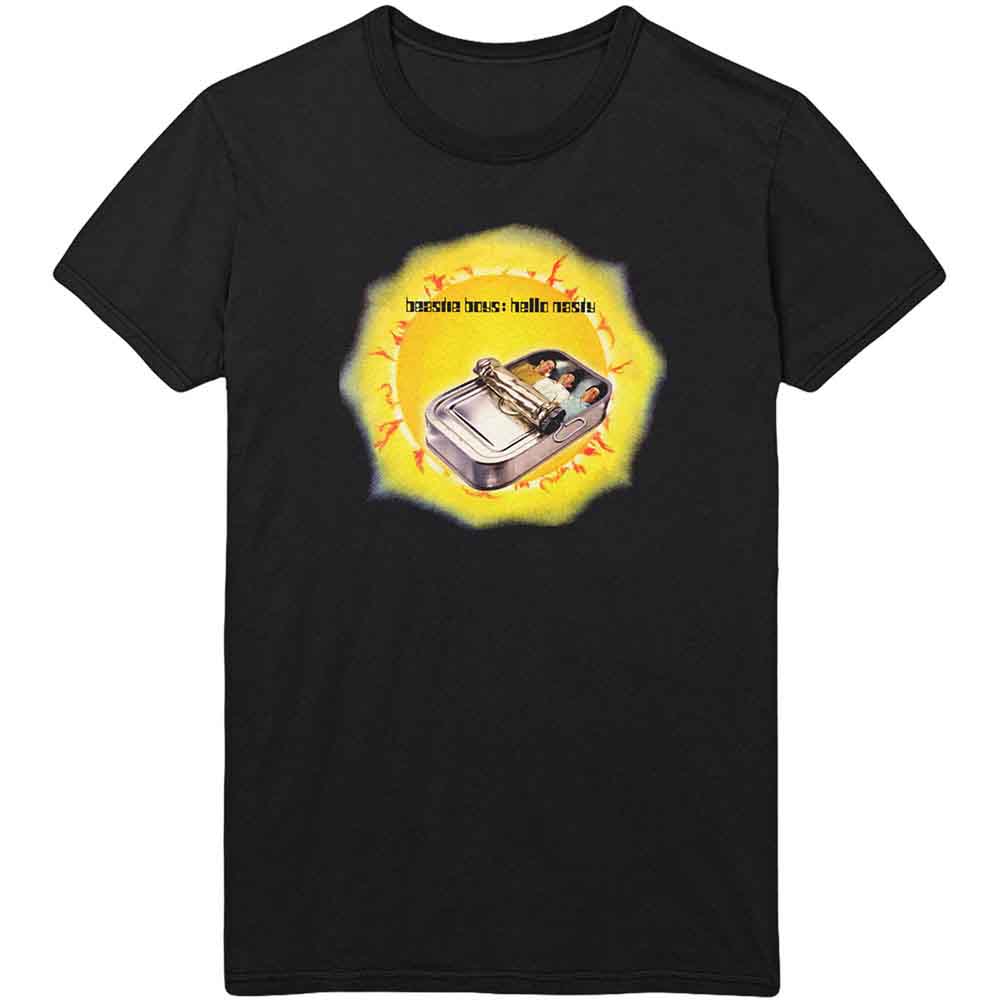 Tričko Beastie Boys - Hello Nasty, Unisex,Čierna,XXL