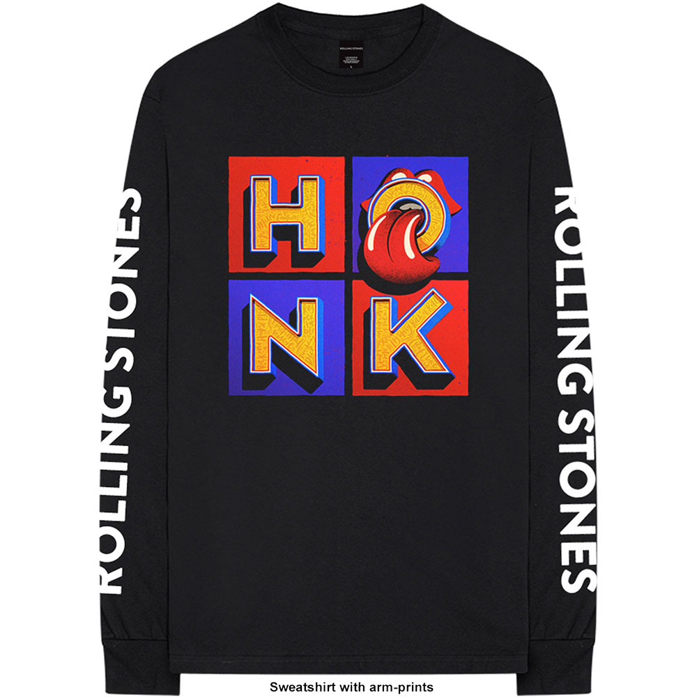 Crewneck The Rolling Stones - Honk Album/Sleeves, Unisex,Čierna,XXL