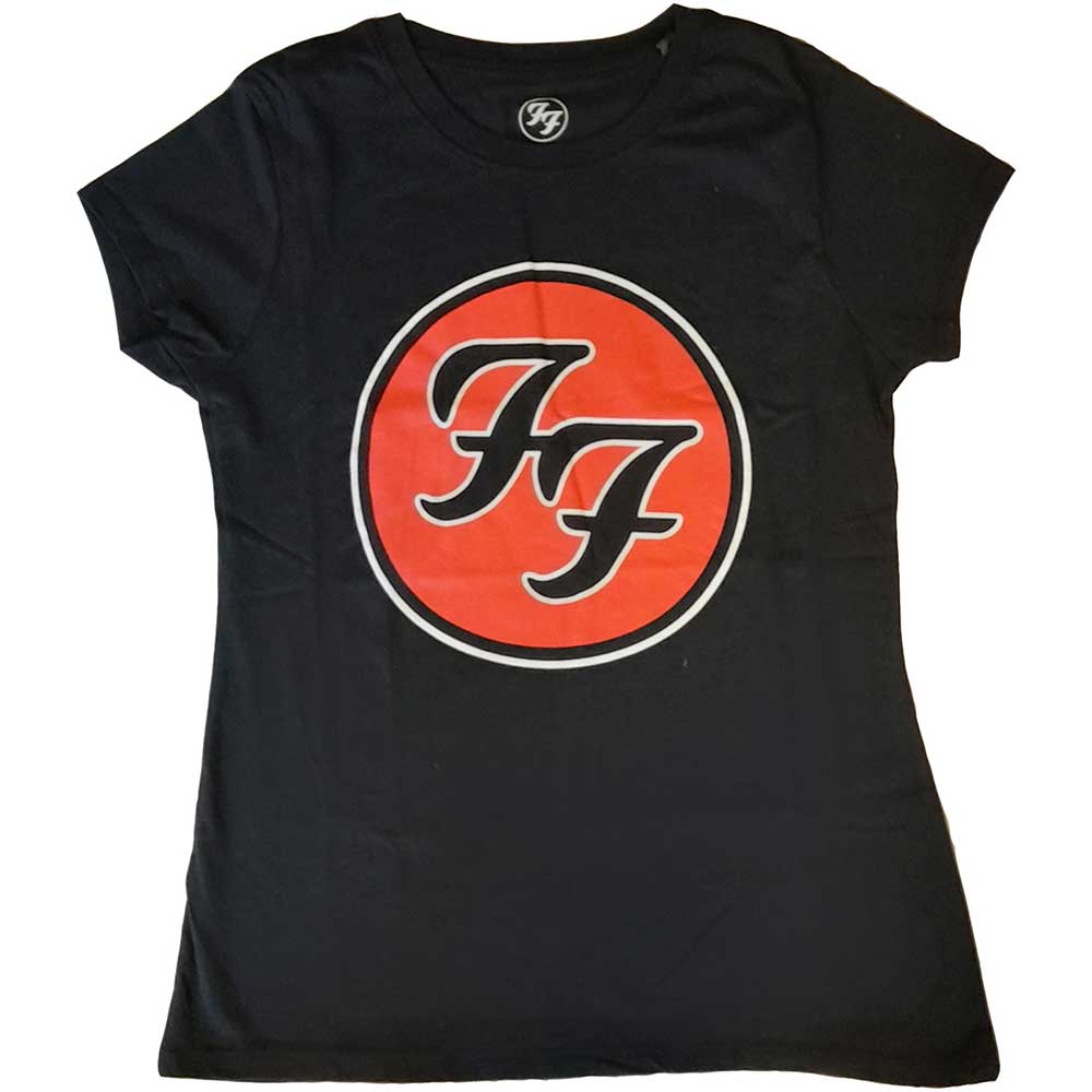 Tričko Foo Fighters - FF Logo, Žena,Čierna,XXL