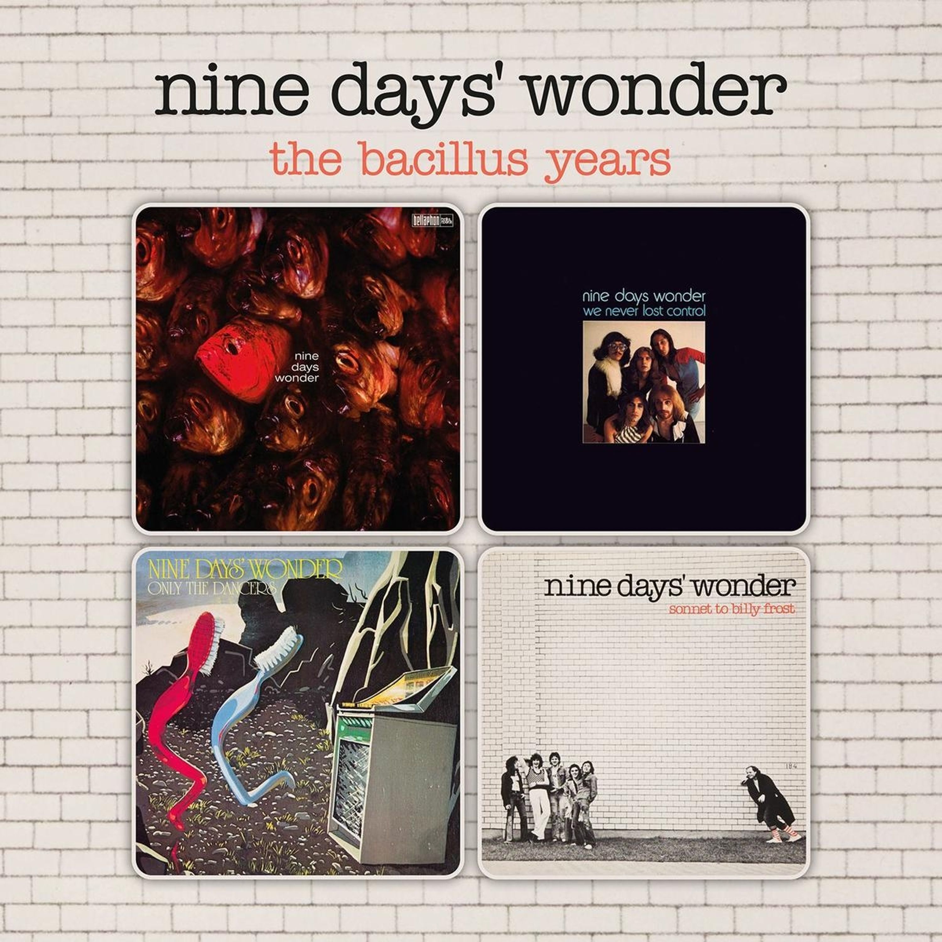 CD Nine Days' Wonder - THE BACILLUS YEARS