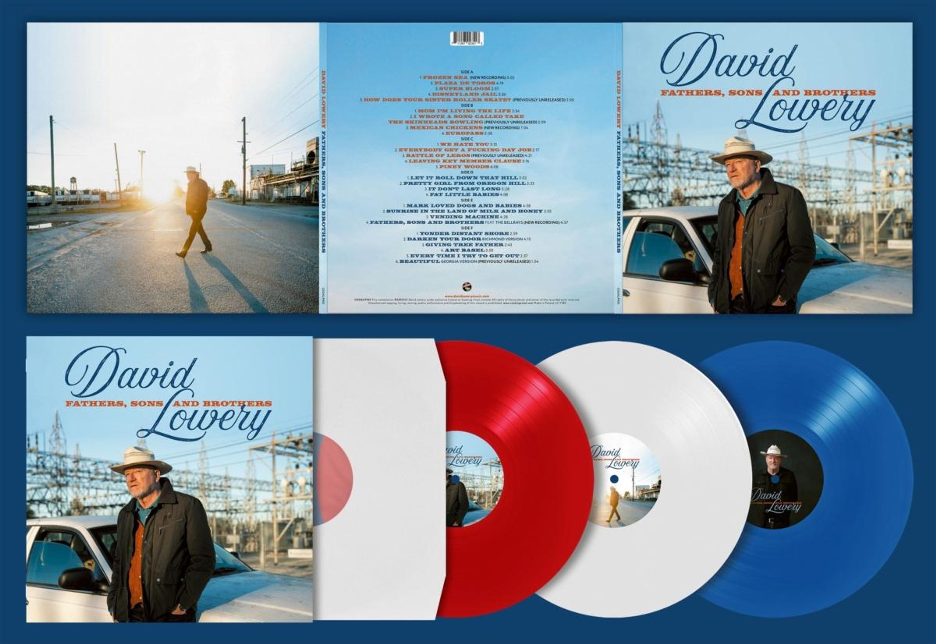 Vinyl David Lowery - FATHERS, SONS AND BROTHERS