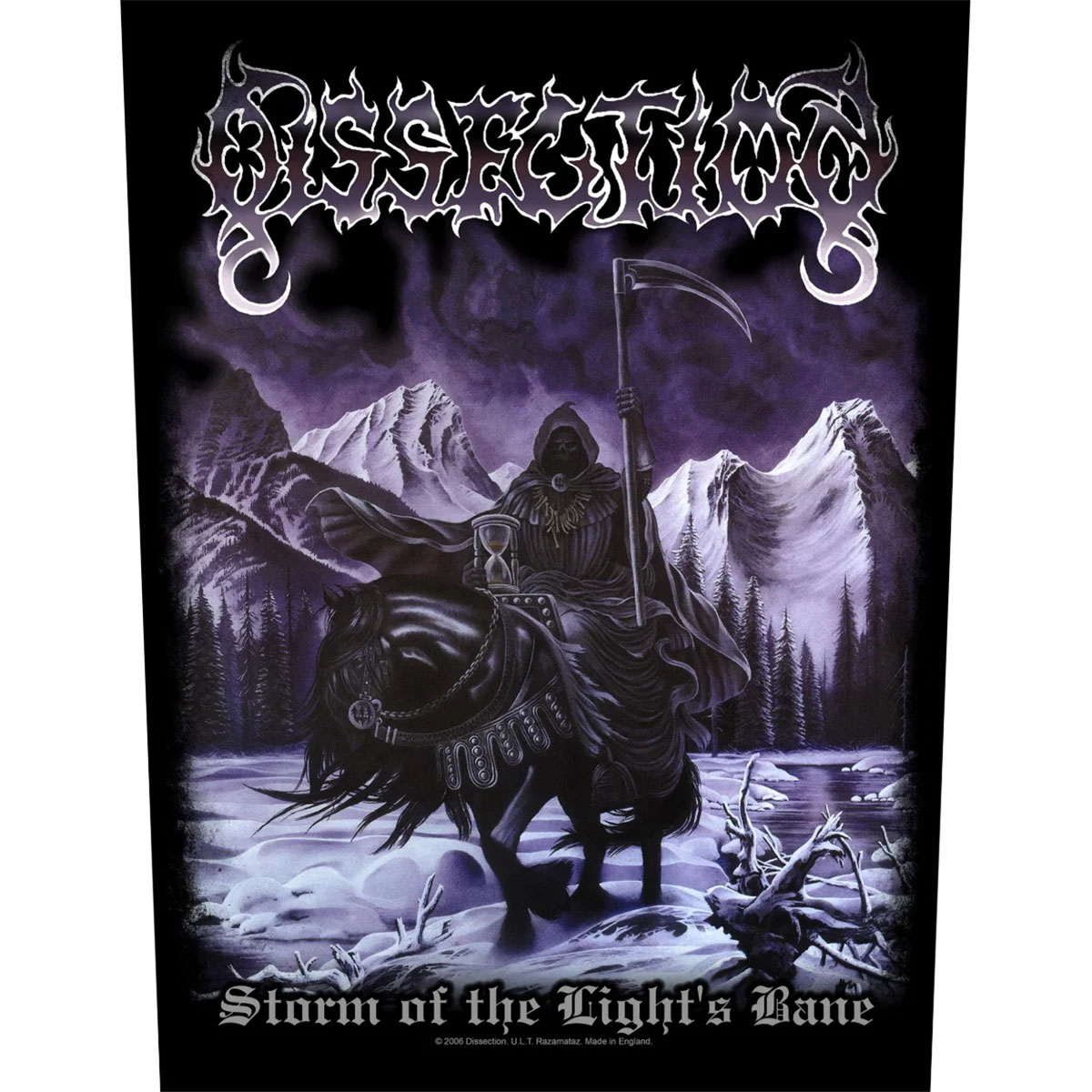 Nažehlovačka Dissection - Storm Of The Light'S Bane