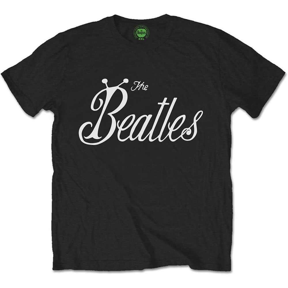Tričko The Beatles - Bug Logo, Unisex,Čierna,XL
