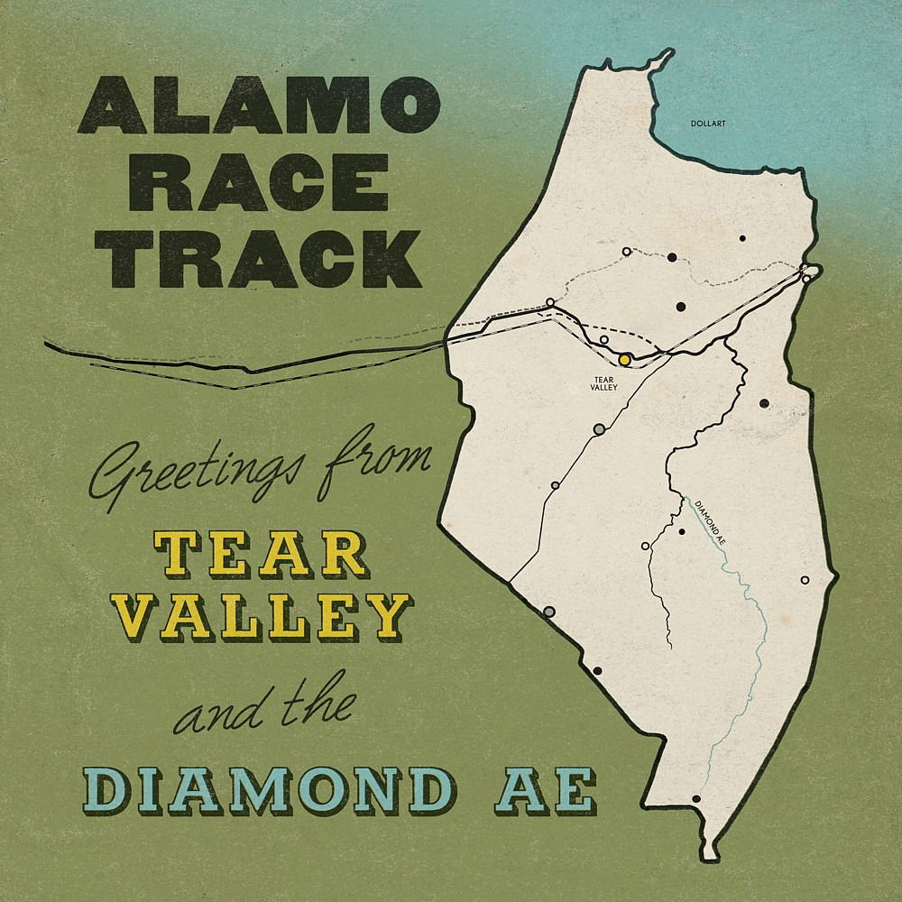Vinyl Alamo Race Track - GREETINGS FROM TEAR VALLEY AND THE DIAMOND AE