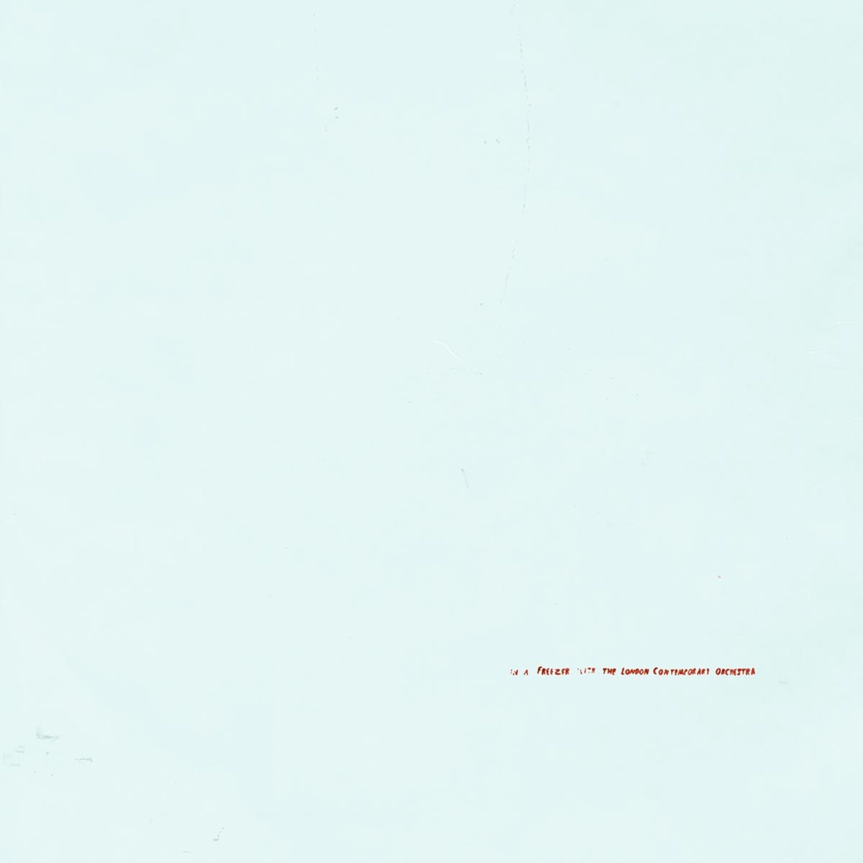Vinyl Alex Somers - IN A FREEZER WITH THE LONDON CONTEMPORARY ORCHESTRA