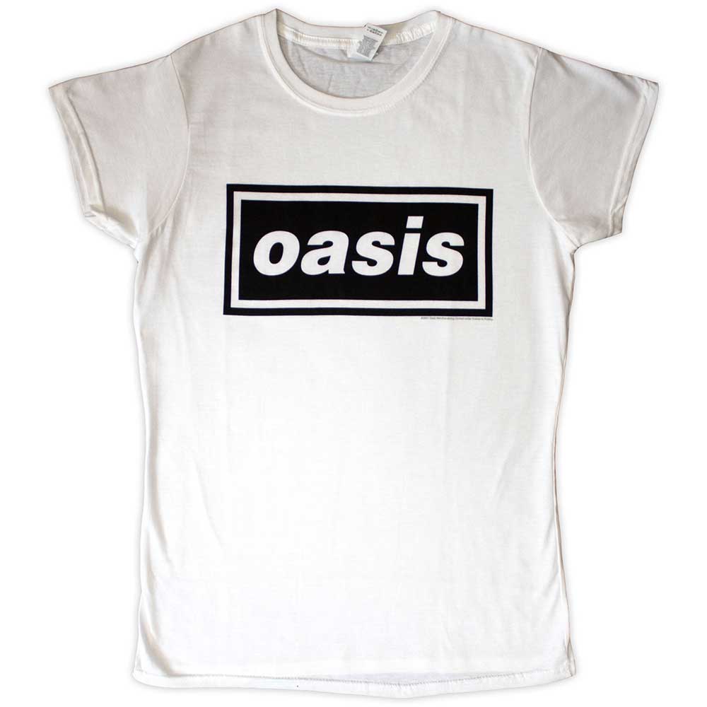 Tričko Oasis - Decca Logo, Žena,Biela,XXL